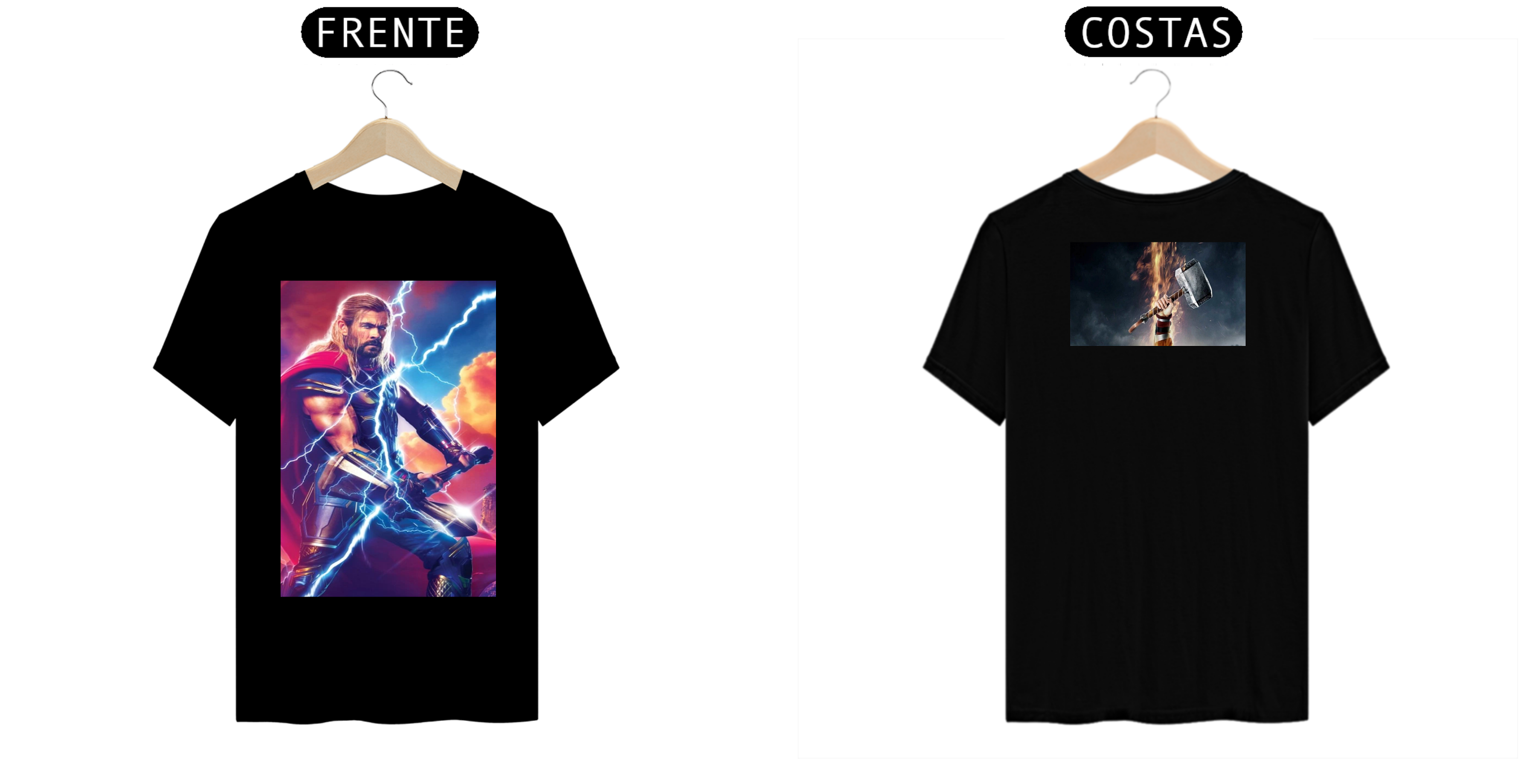 camisas thor vingadores