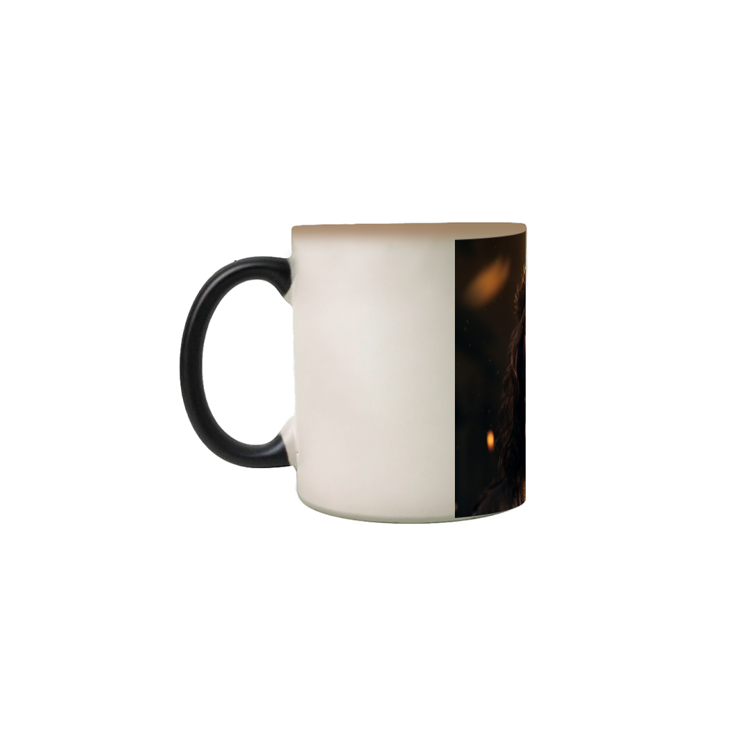 Nome do produto: Caneca Mágica Jesus Cristo Rei Mind7Code