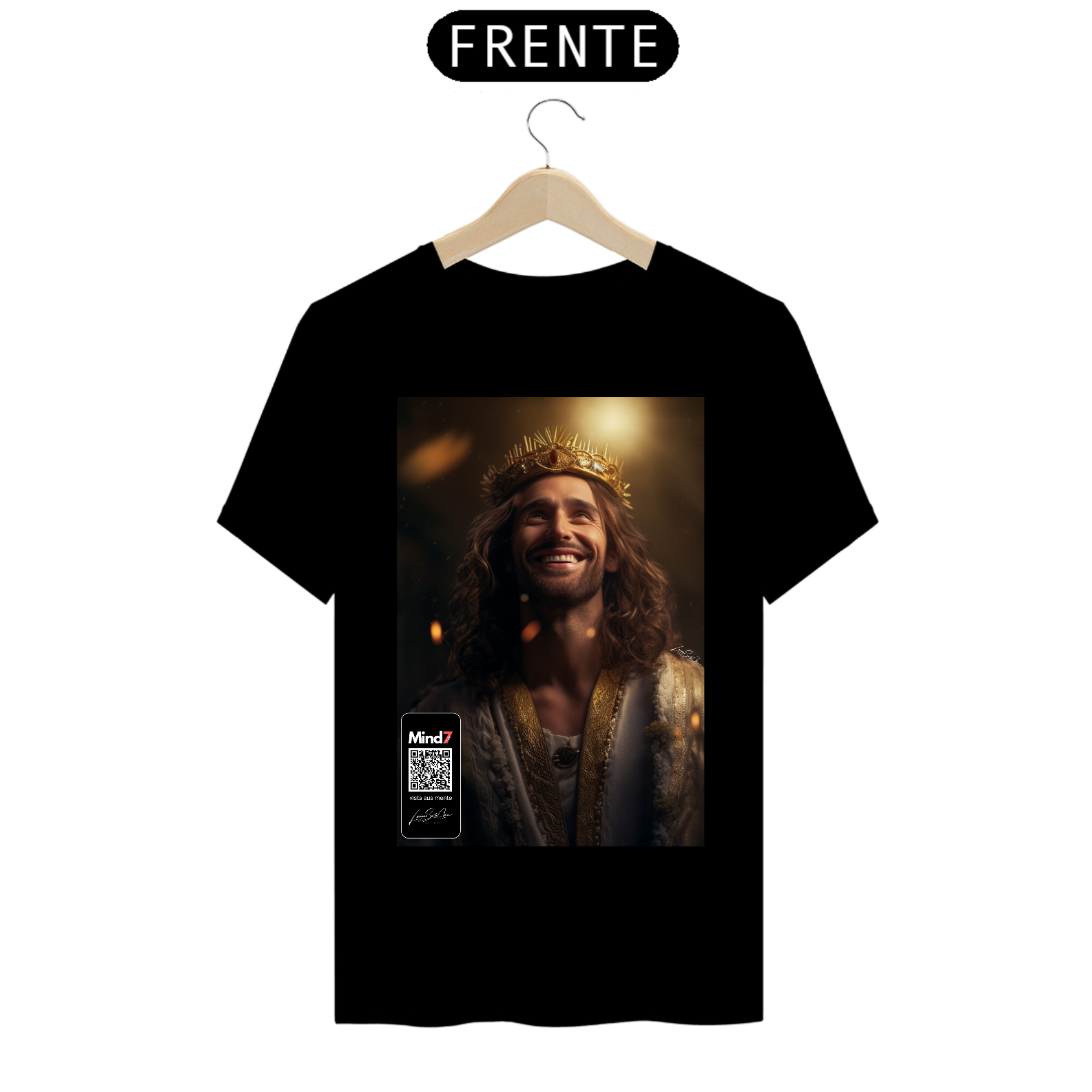 T-shirt Prime Jesus Cristo Rei Mind7Code