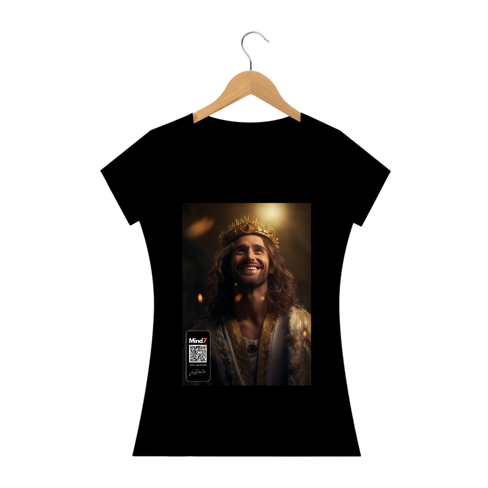 Baby Long Quality Jesus Cristo Rei Mind7Code