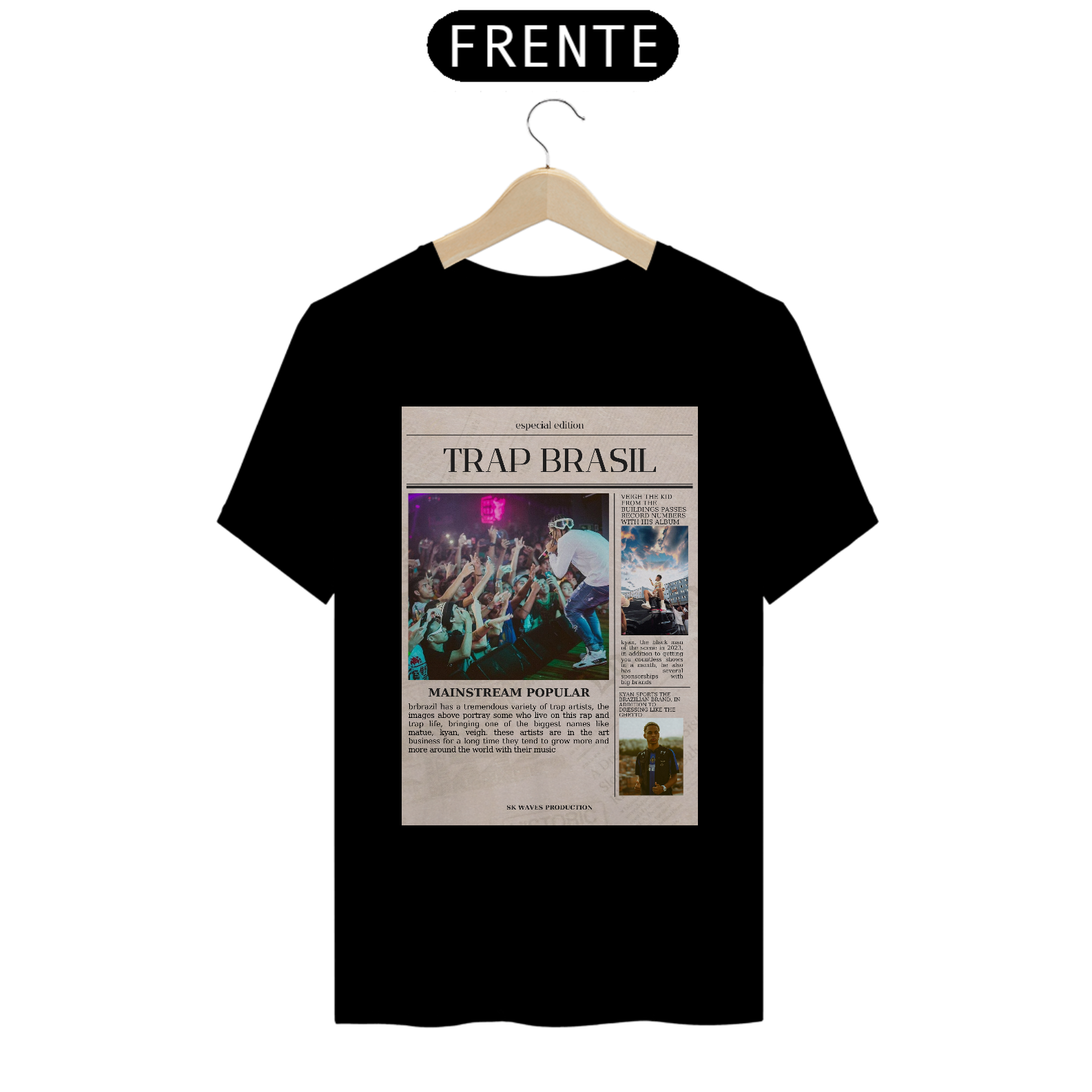 camiseta Trap edition