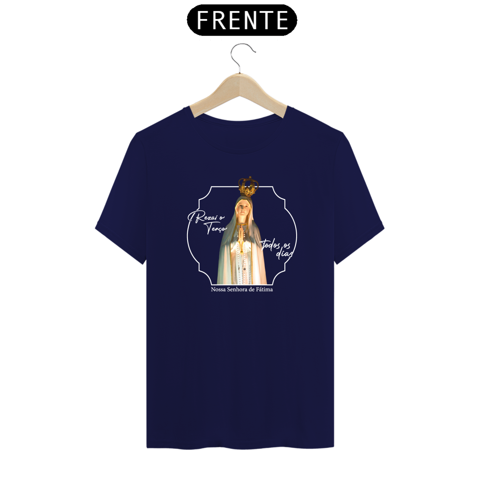 T-shirt Básica - Nossa Senhora de Fátima