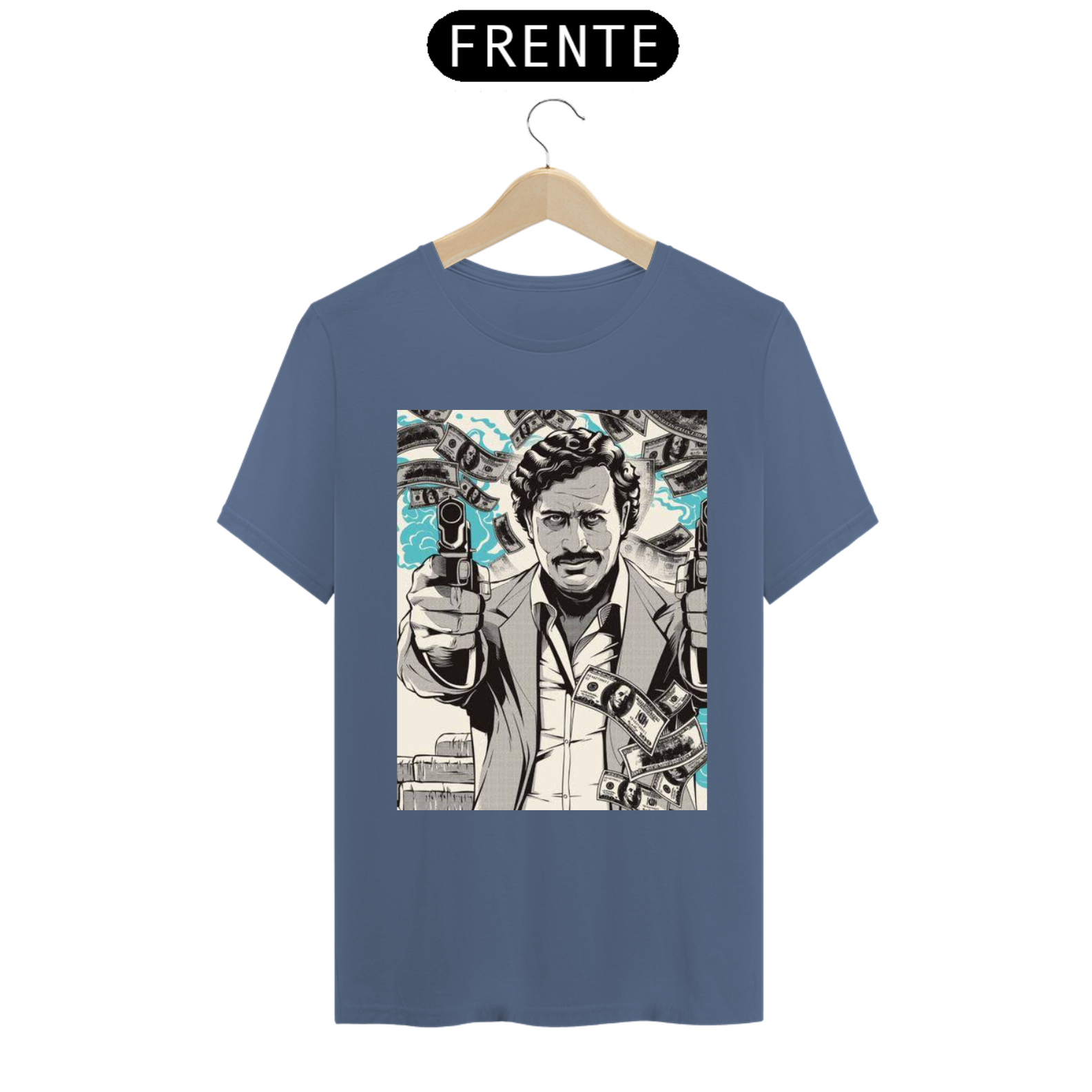 Nome do produto  Camisa pablo escobar