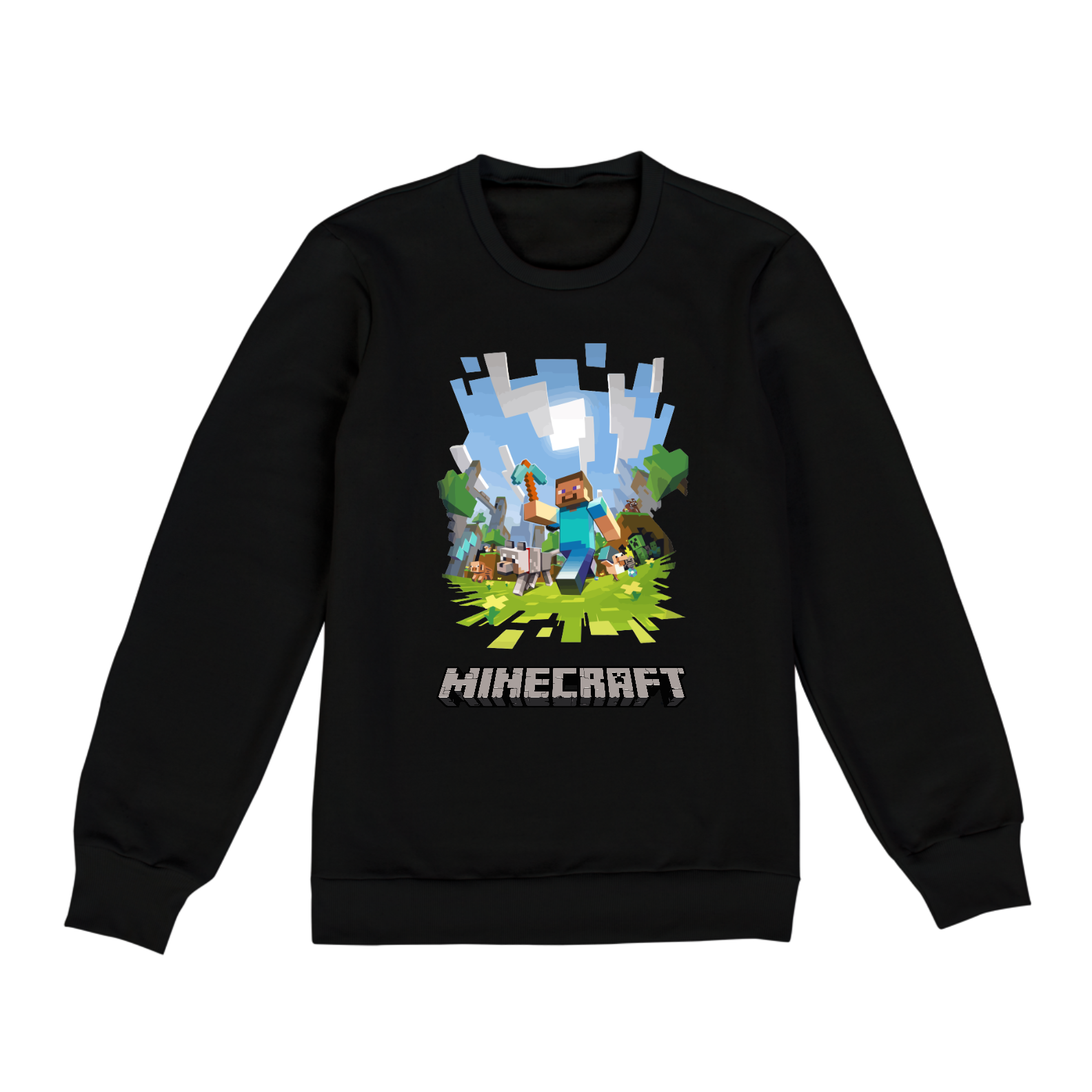 Nome do produto: Blusa Minecraft Moletom Premium
