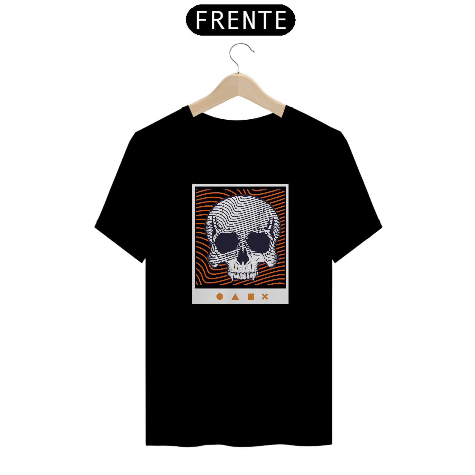 Camiseta - Retrato Caveira
