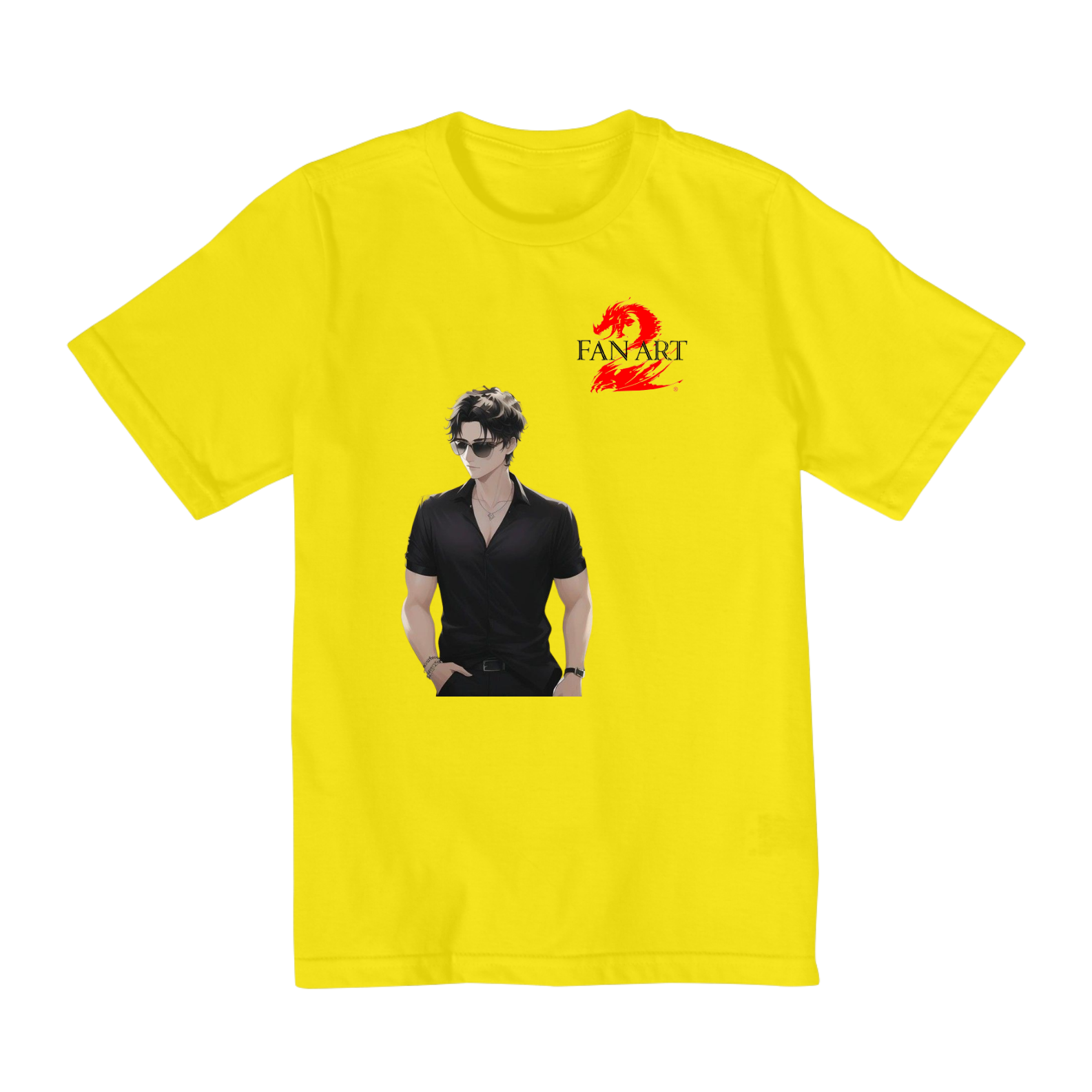 CAMISA INFANTIL FAN ART (10 A 14)