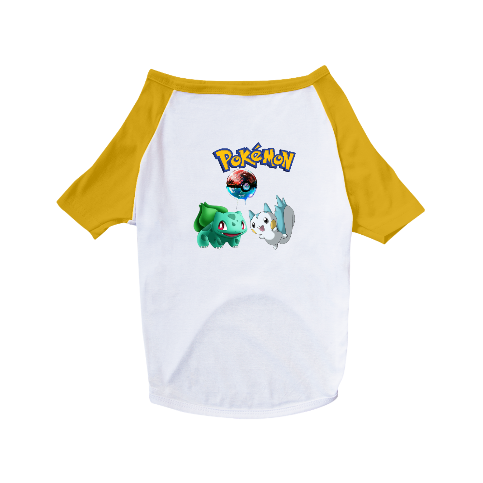 CAMISA PET POKÉMON 