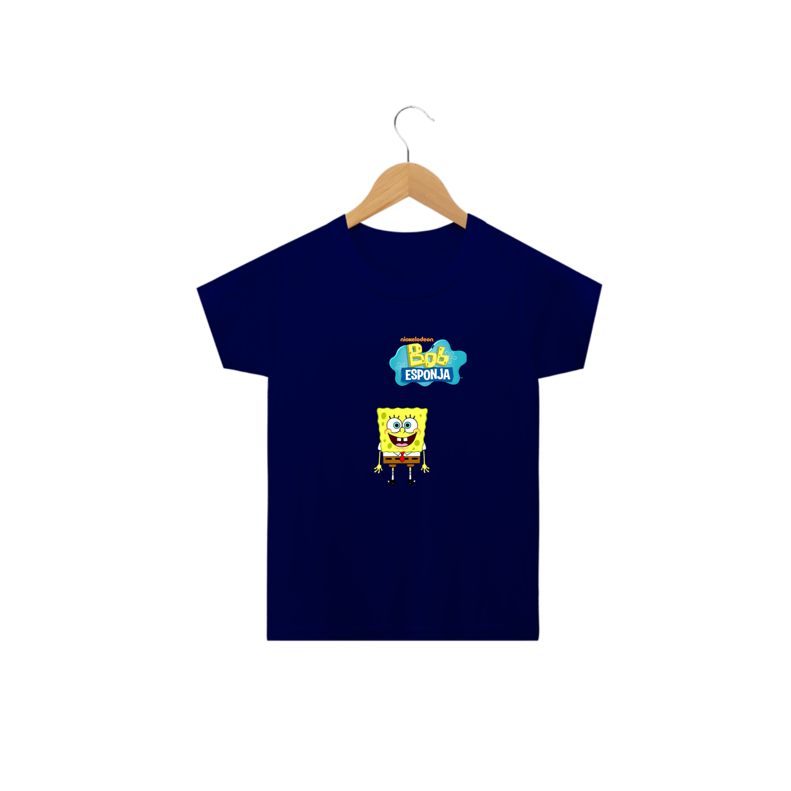CAMISA INFANTIL BOB ESPONJA (2 A 8)