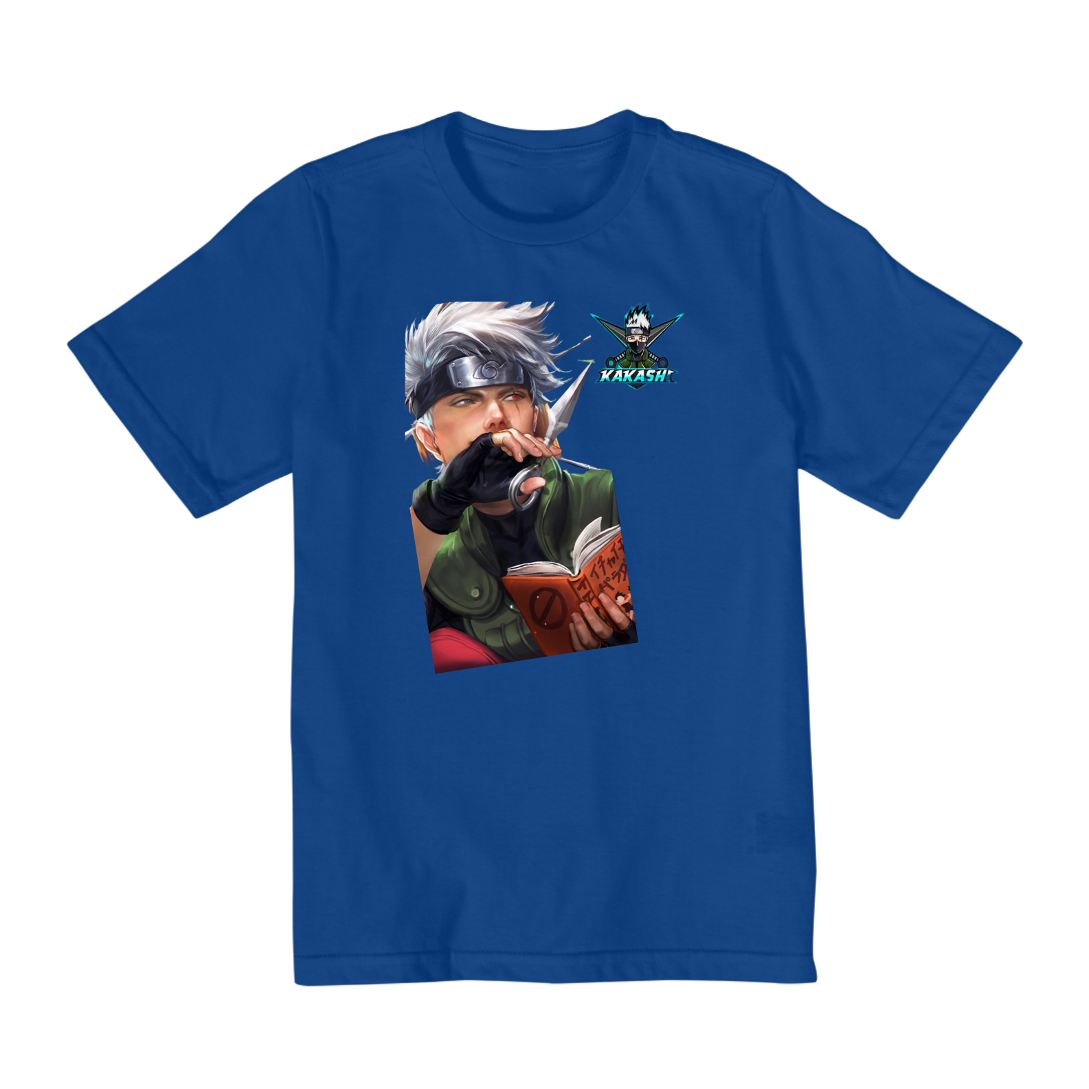 CAMISA INFANTIL KAKASHI LENDO (2 A 8)