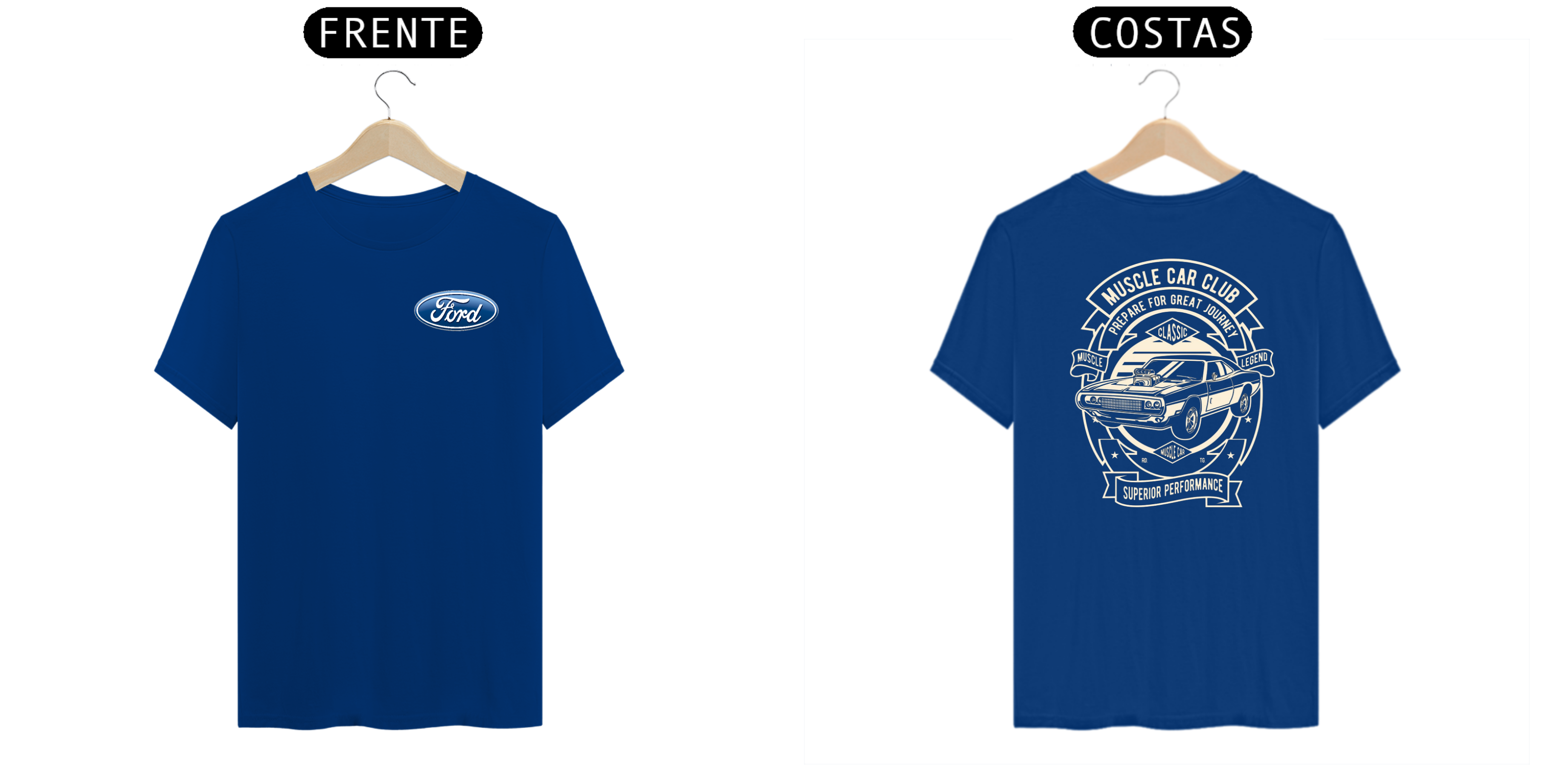 CAMISA PERSONALIZADA FORD SUPERIOR 