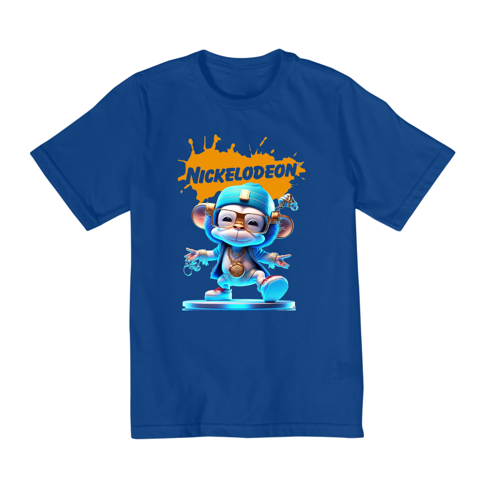 CAMISA INFANTIL NICKELODEON E MONKEY (10 A 14)