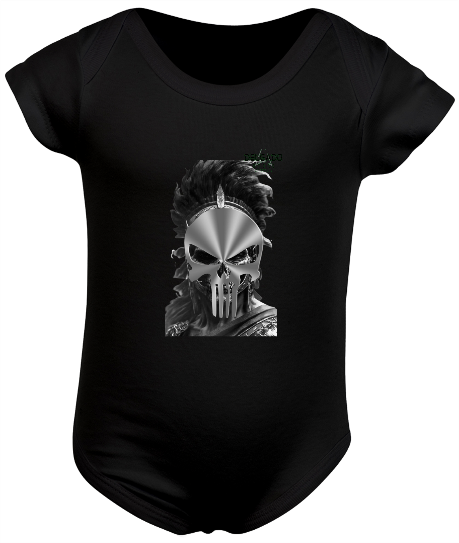 Camiseta Infantil Caveira da Sinistra (10 A 14)