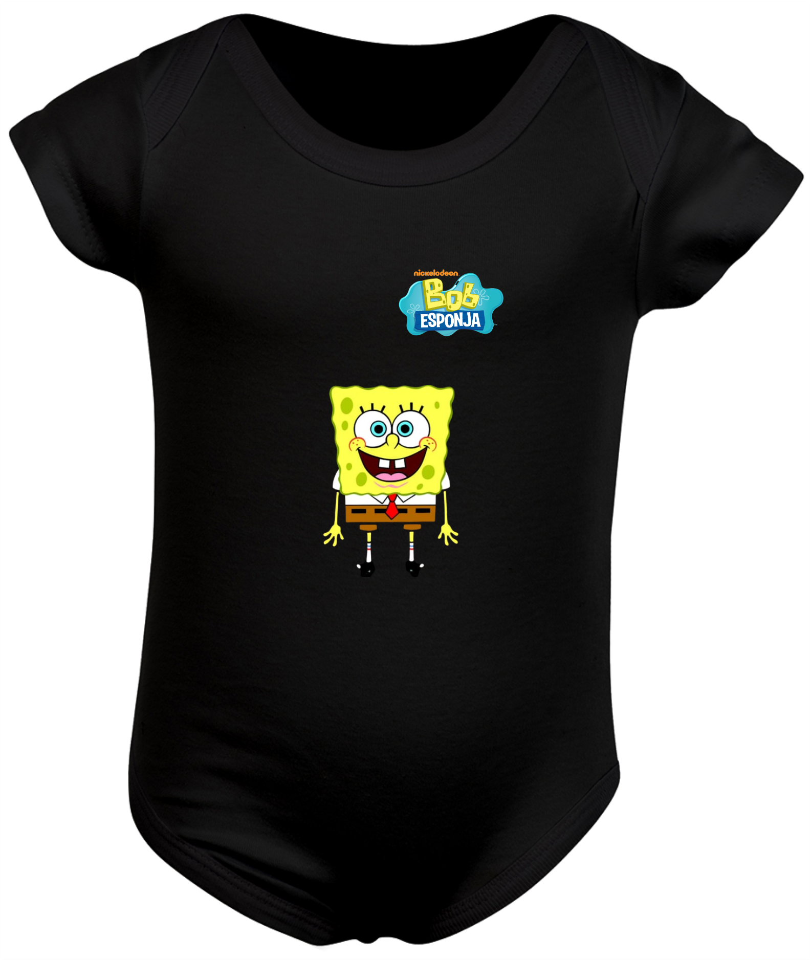 CAMISA INFANTIL BOB ESPONJA (2 A 8)