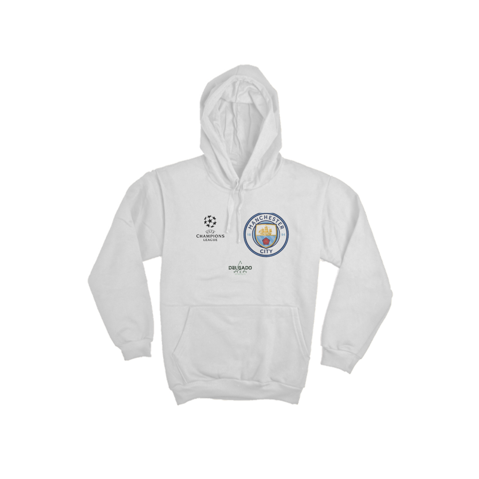 MOLETOM CANGURU MANCHESTER CITY 