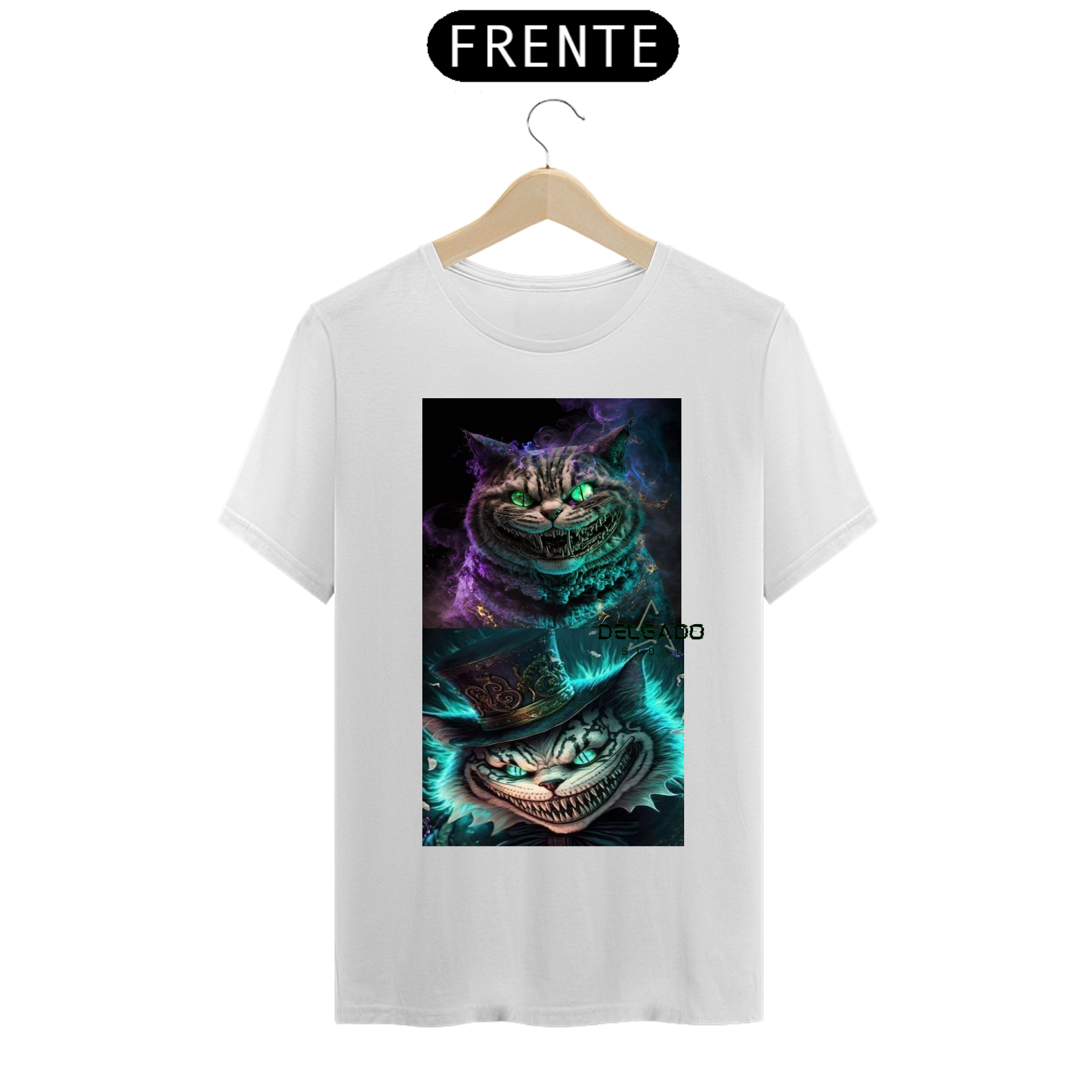 CAMISA MASCULINA GATO MALUCO 