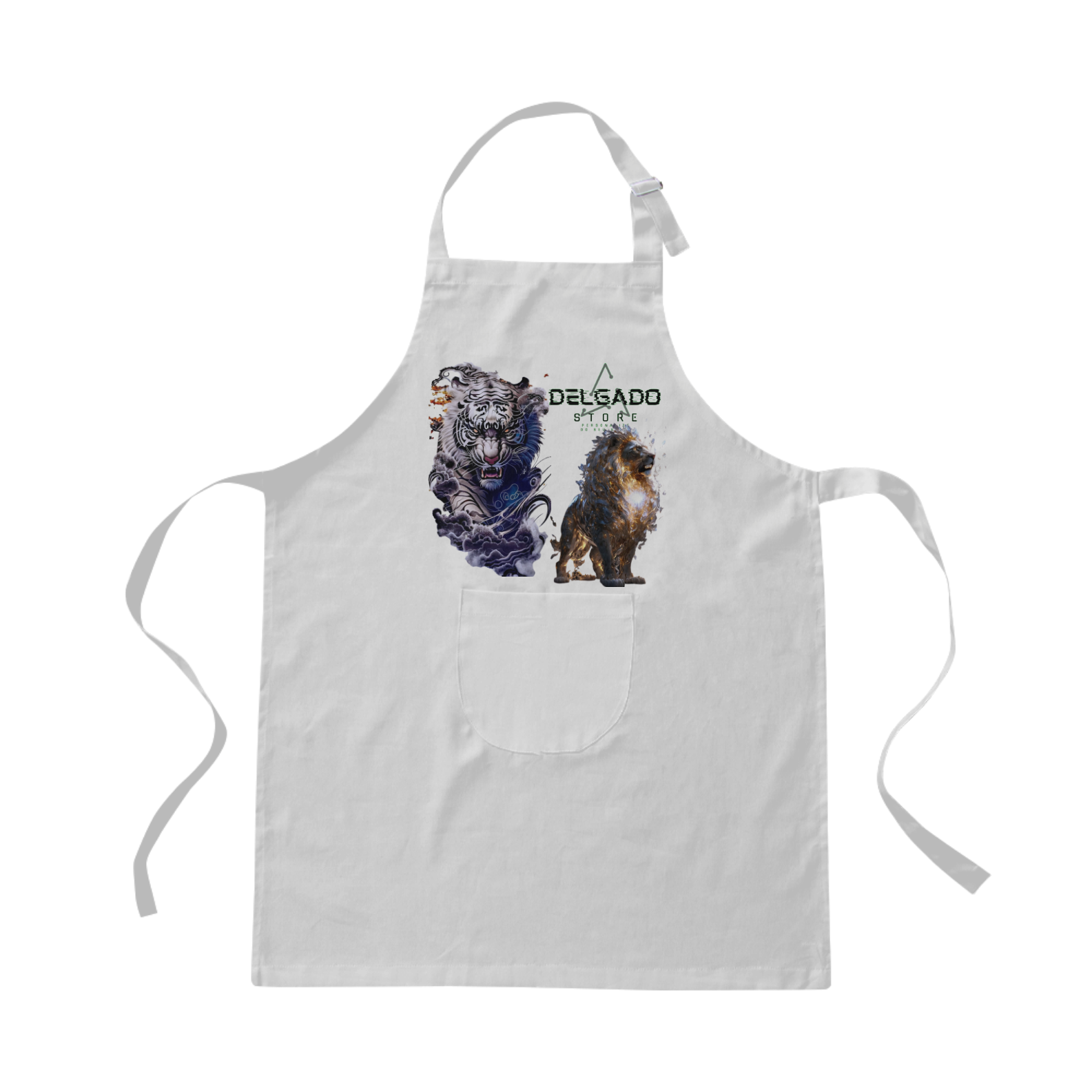 Avental Tigre e Leão