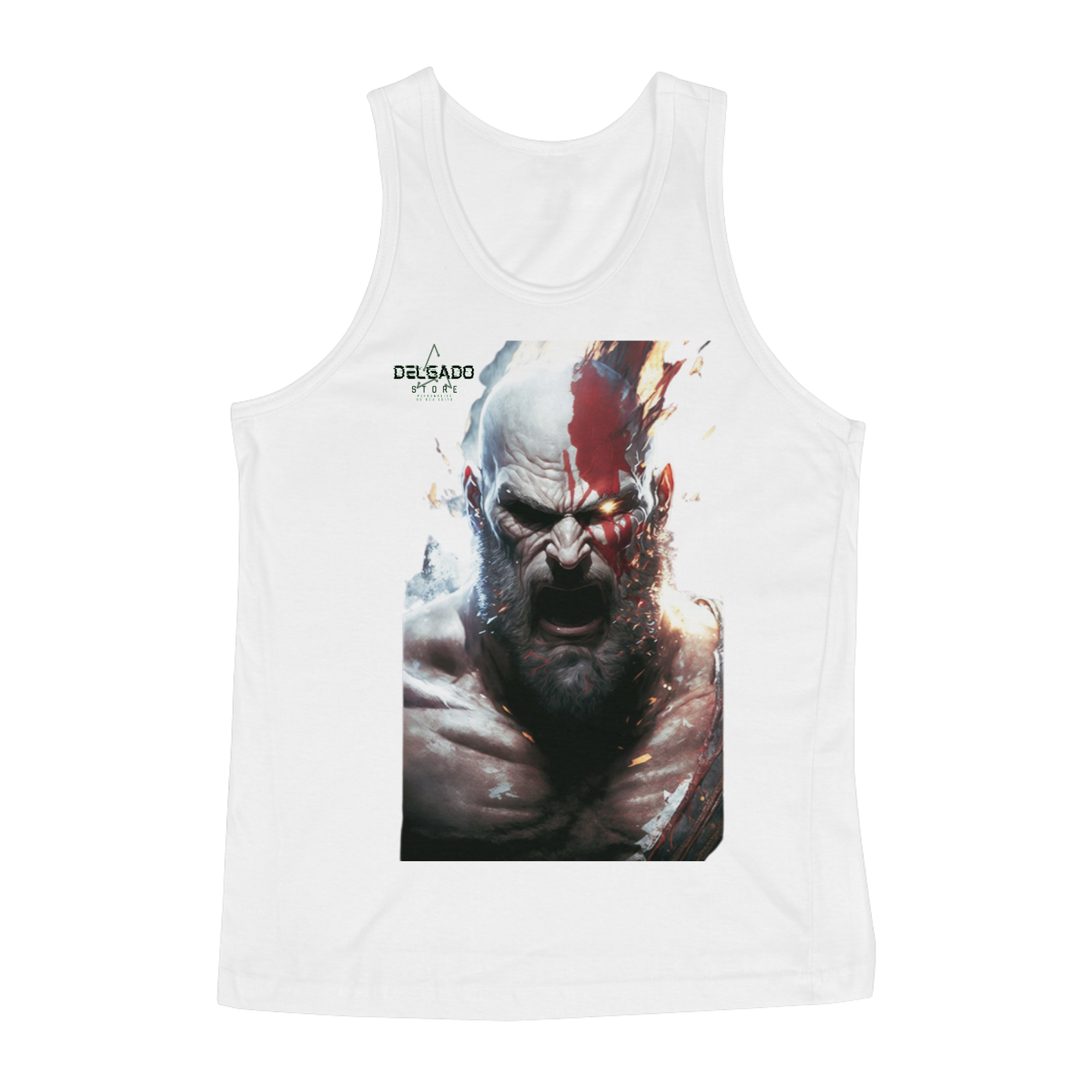 REGATA MASCULINA KRATOS SINISTRO