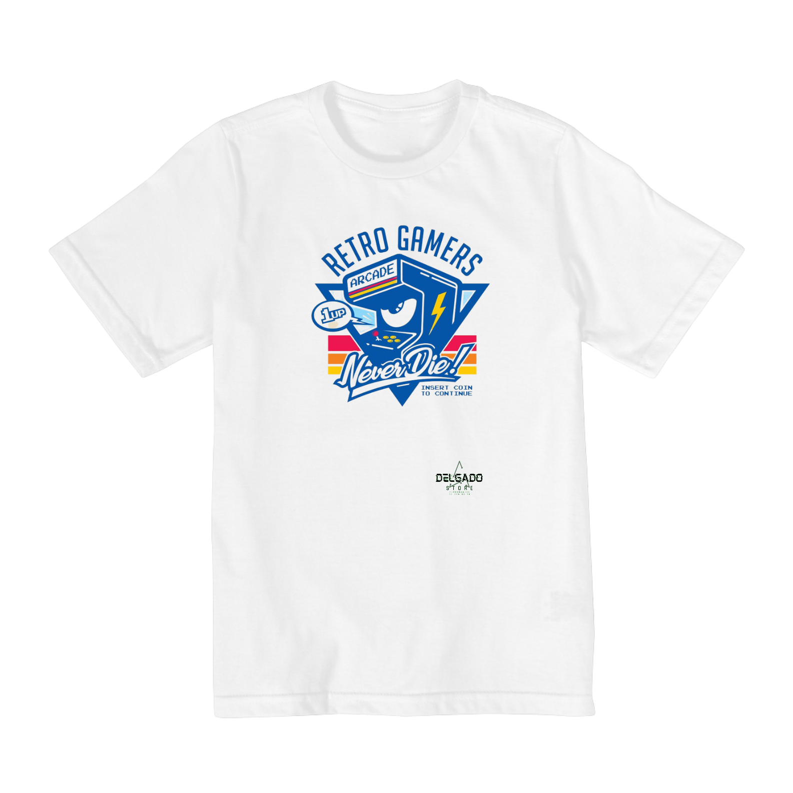 CAMISA INFANTIL GAMER STORE (10 A 14)