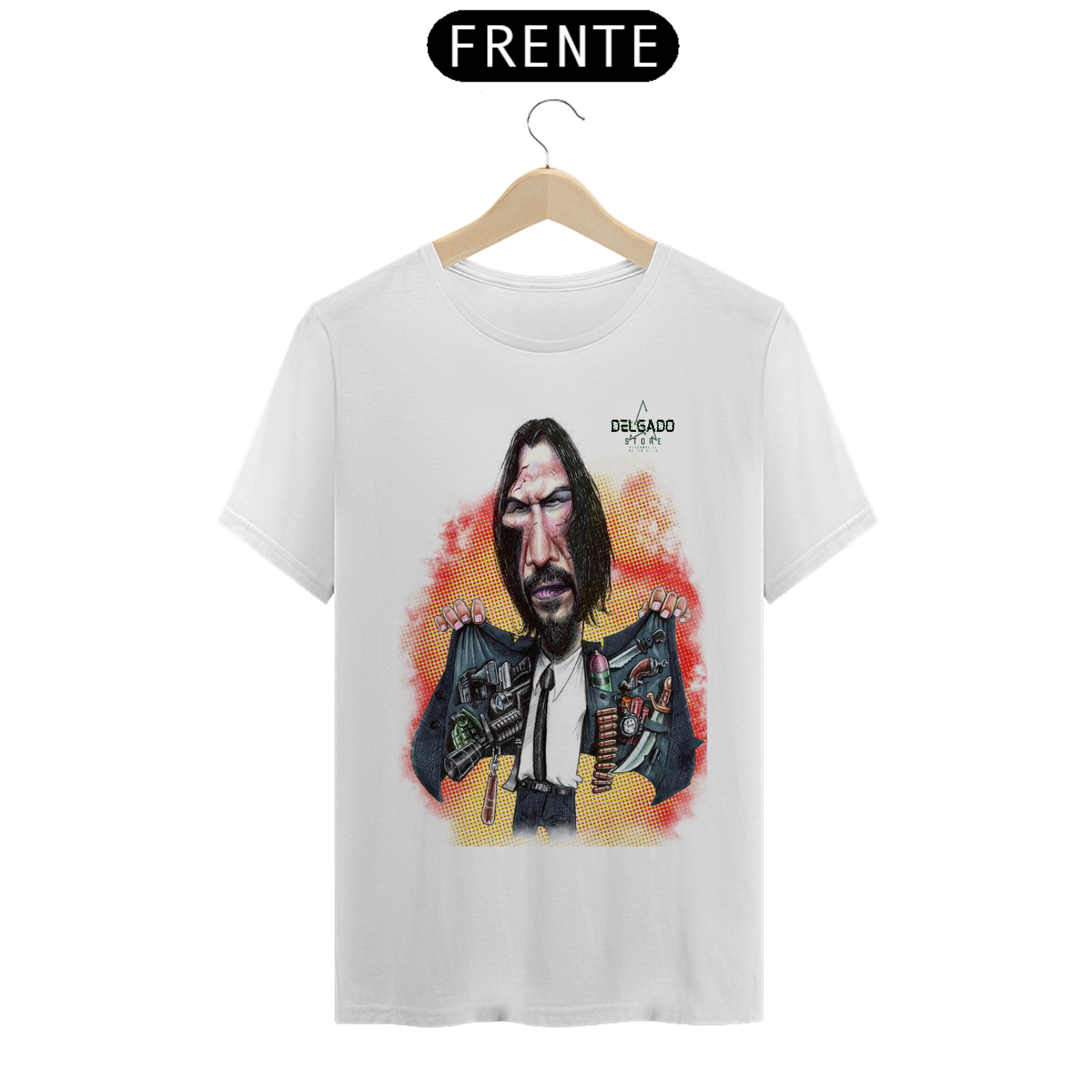 CAMISA MASCULINA JOHN WICK STORE 