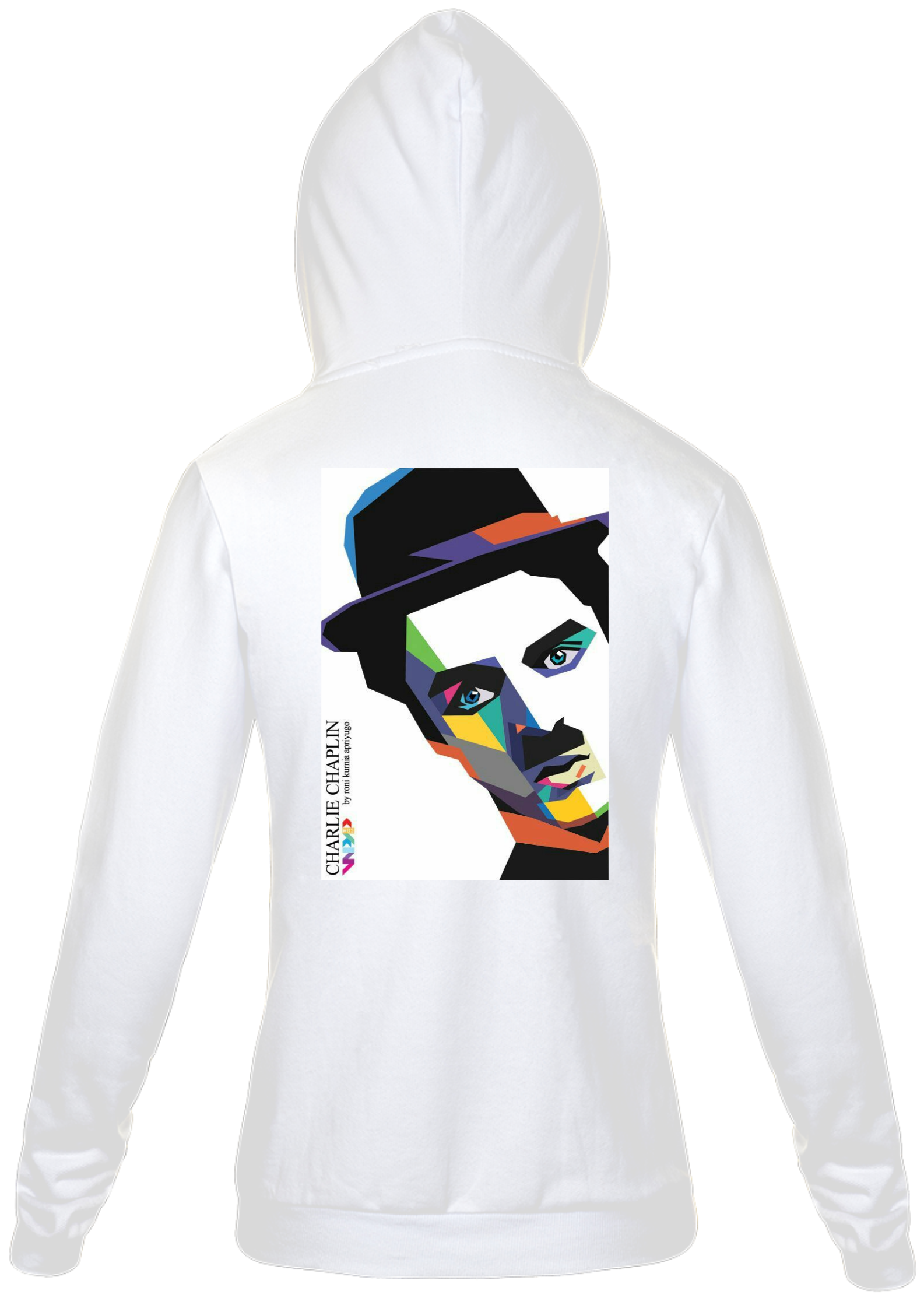 MOLETOM PERSONALIZADO CHARLIE CHAPLIN 