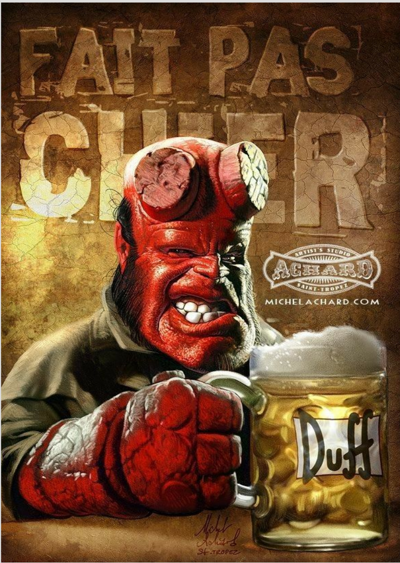 POSTER HELLBOY SINISTRO 