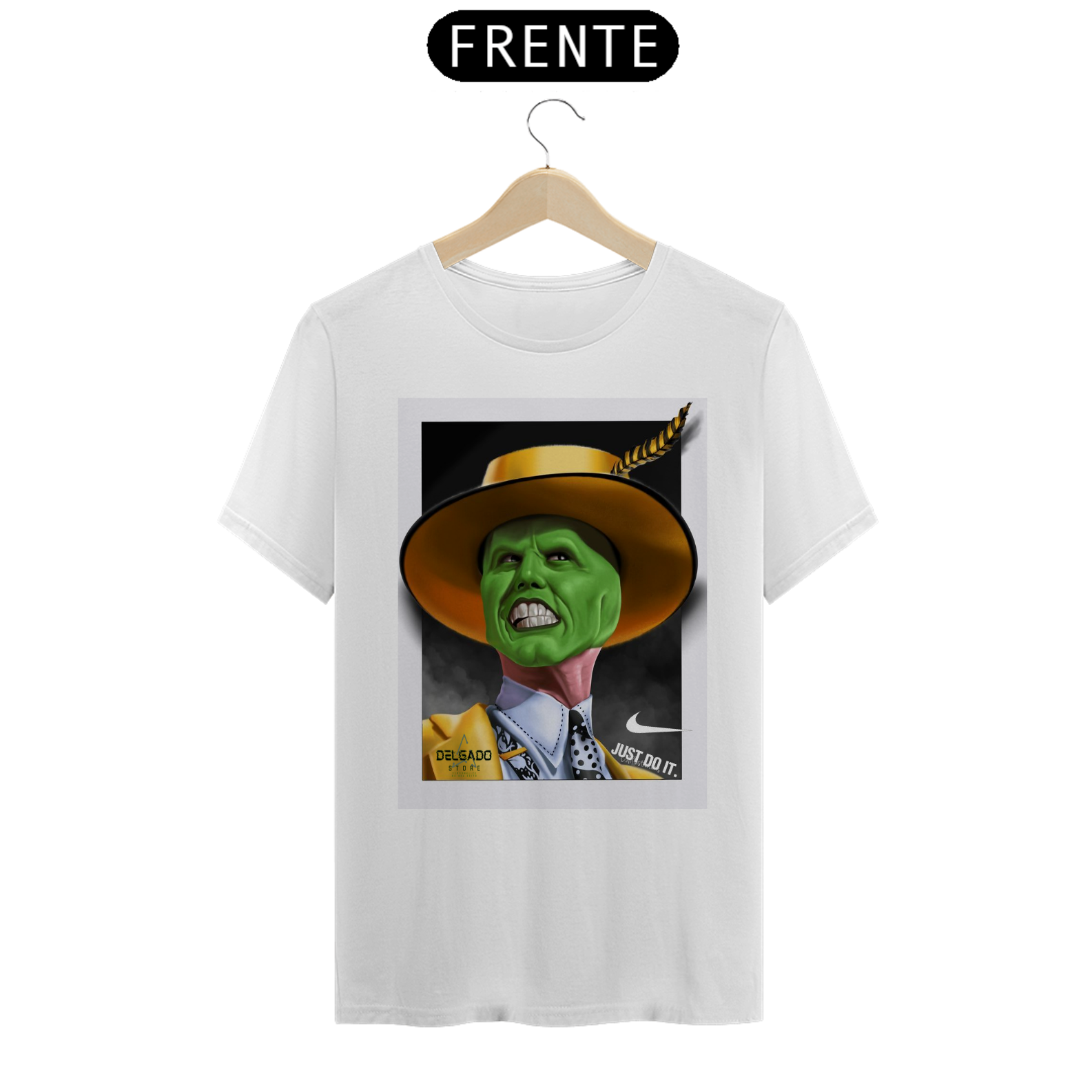 CAMISA MASCULINA MÁSKARA DELGADO STORE 