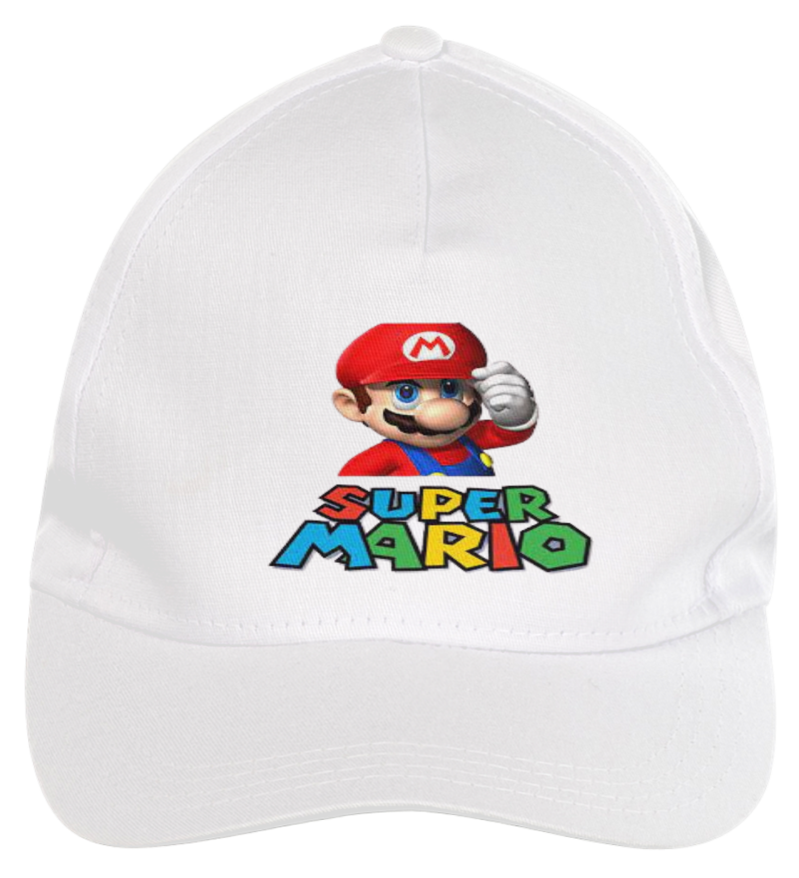 BONÉ PERSONALIZADO SUPER MARIO 
