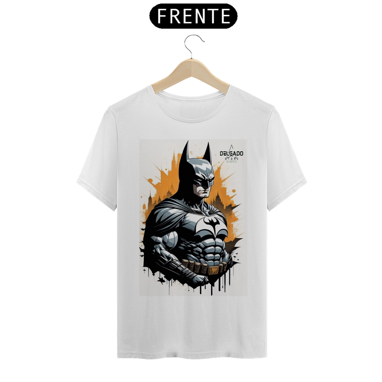 CAMISA PERSONALIZADA BATMAN E DELGADO STORE 