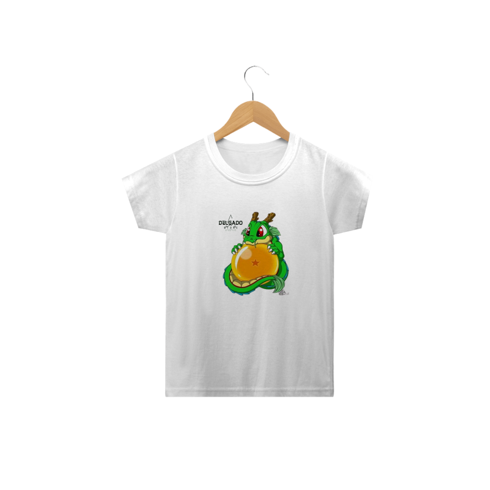 CAMISA INFANTIL BABY SHENLONG E DELGADO STORE (2 A 8)