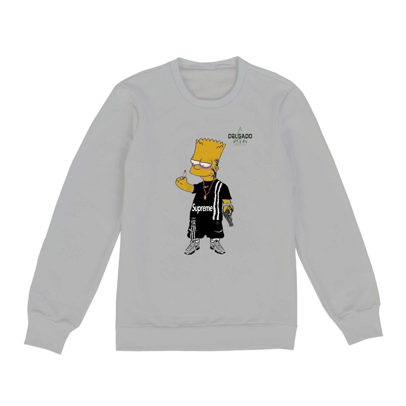 MOLETOM UNISSEX BART SINISTRO