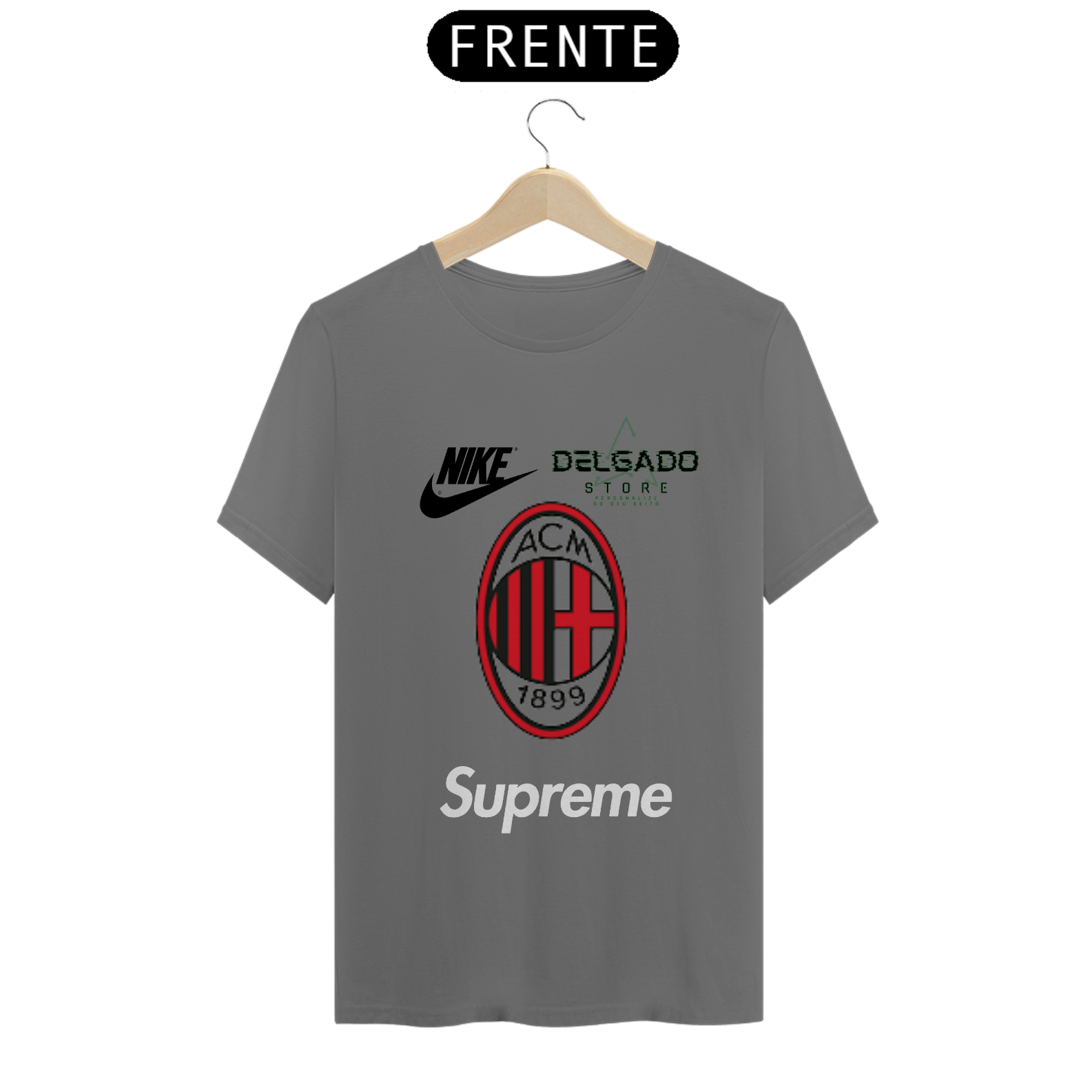 CAMISA MASCULINA DO MILAN