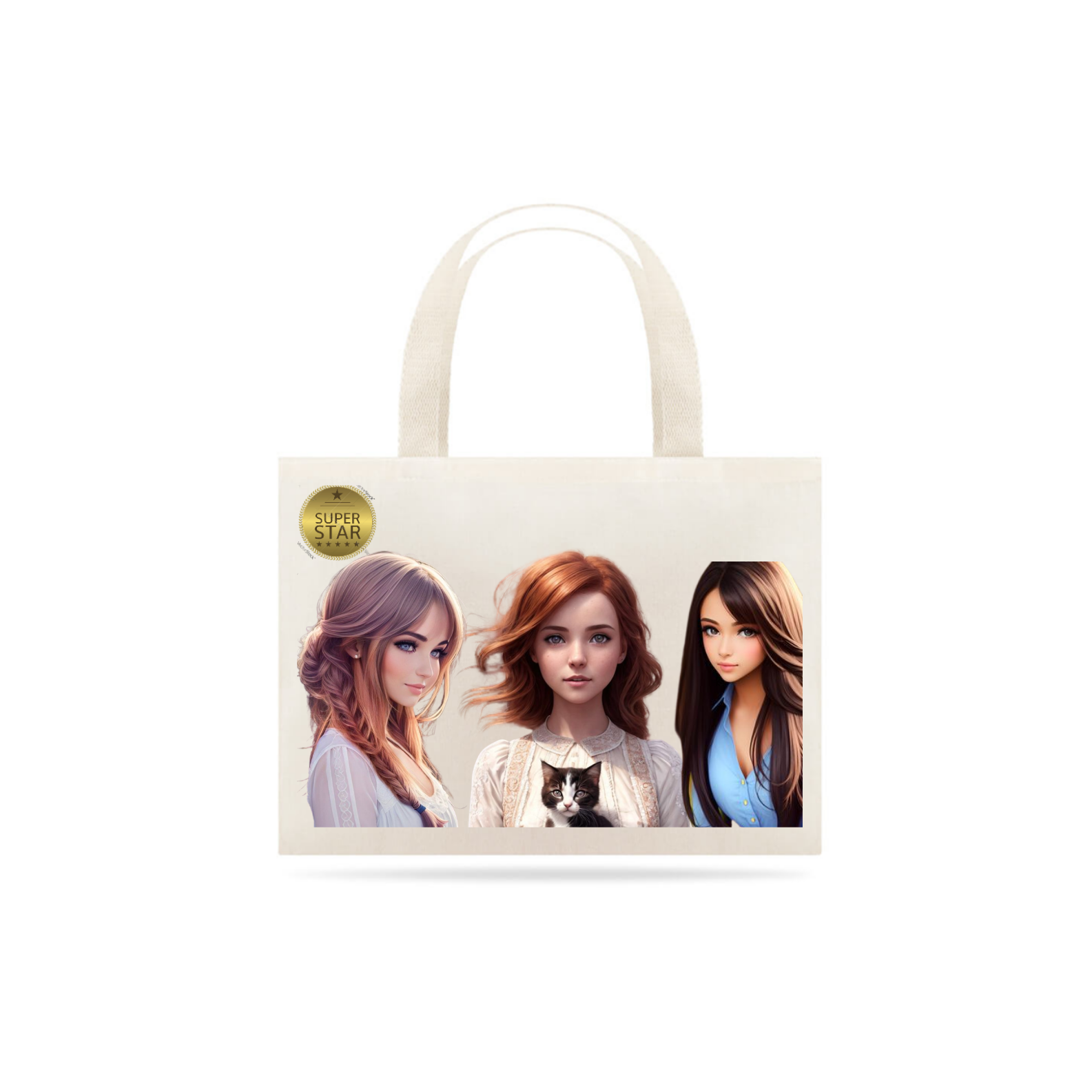 SACOLA GRANDE SUPER STAR