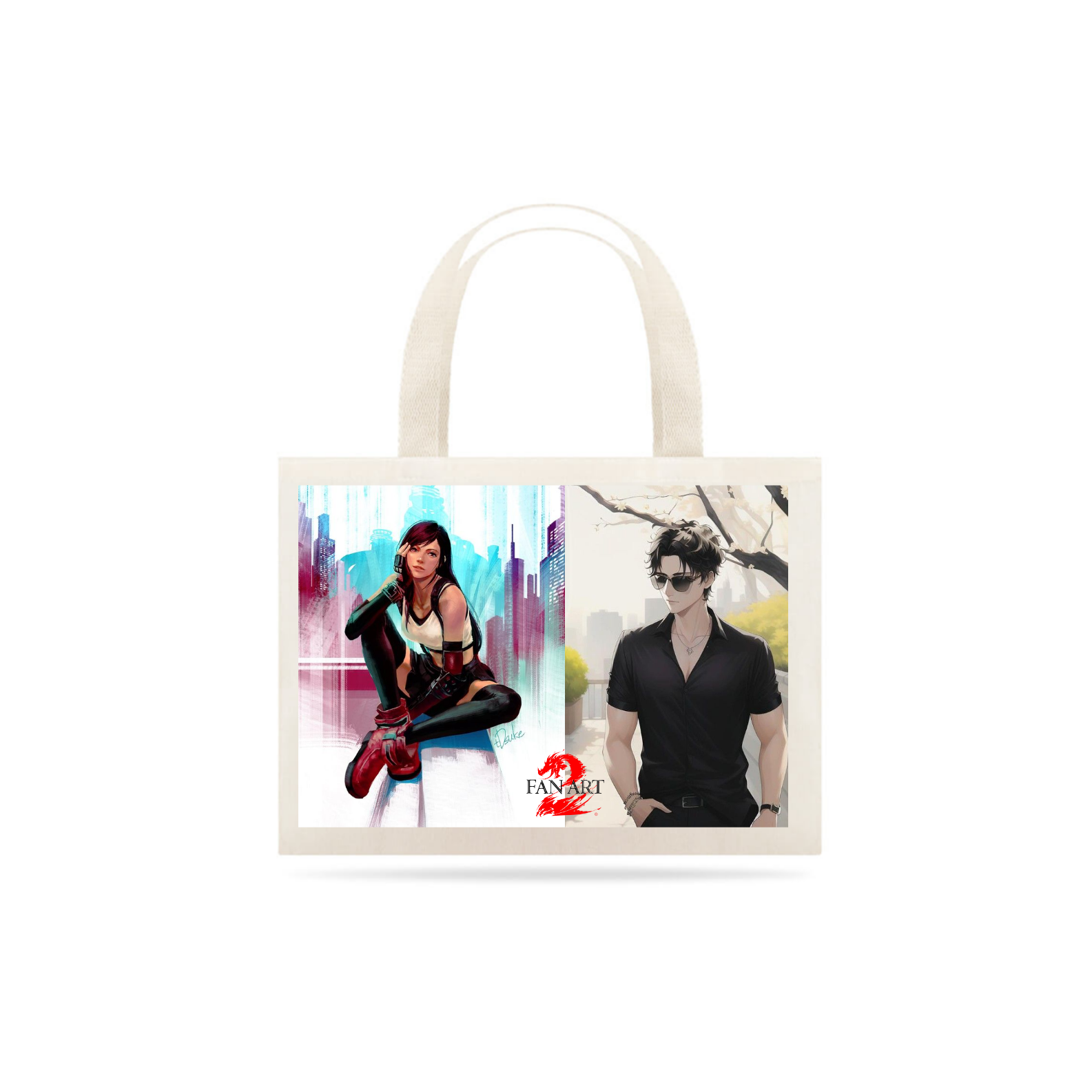 SACOLA GRANDE FAN ART