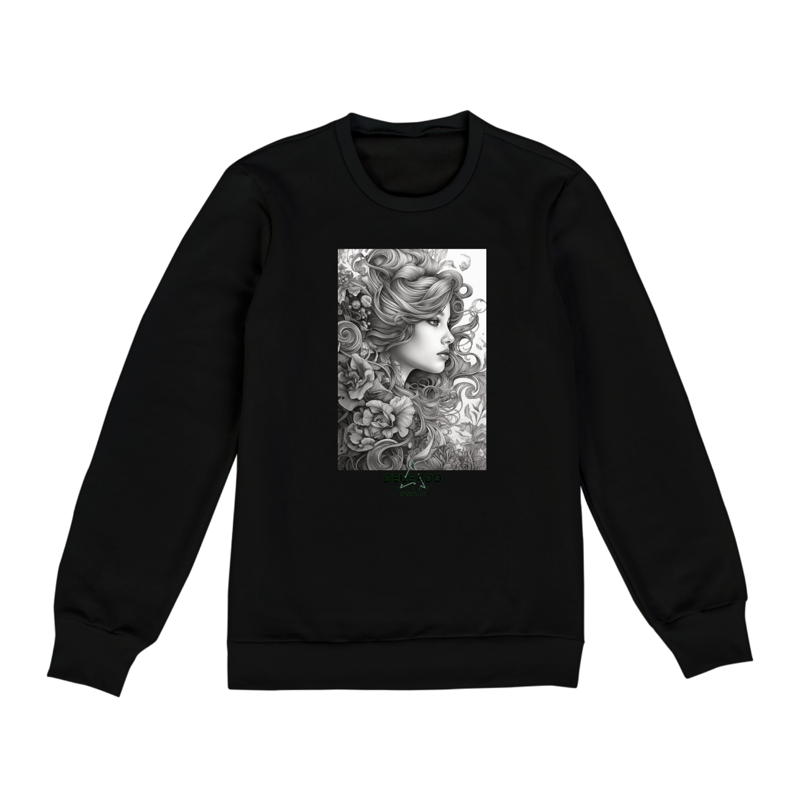 BLUSA FEMININA PERSONALIZADA FLORAL