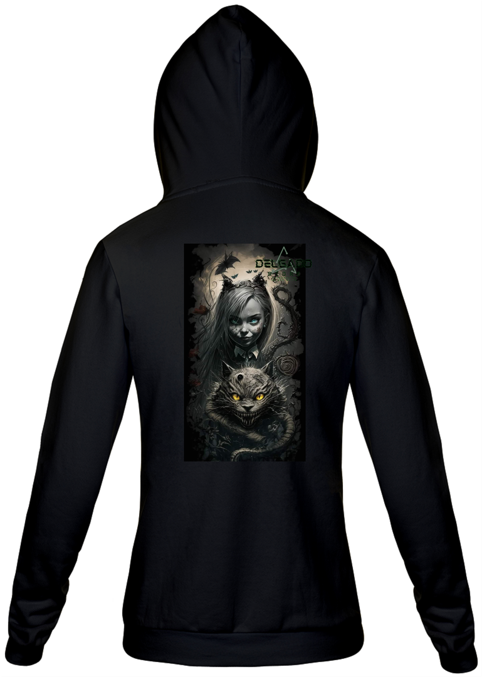 MOLETOM UNISSEX ALICE NO PAIS DAS MARAVILHAS