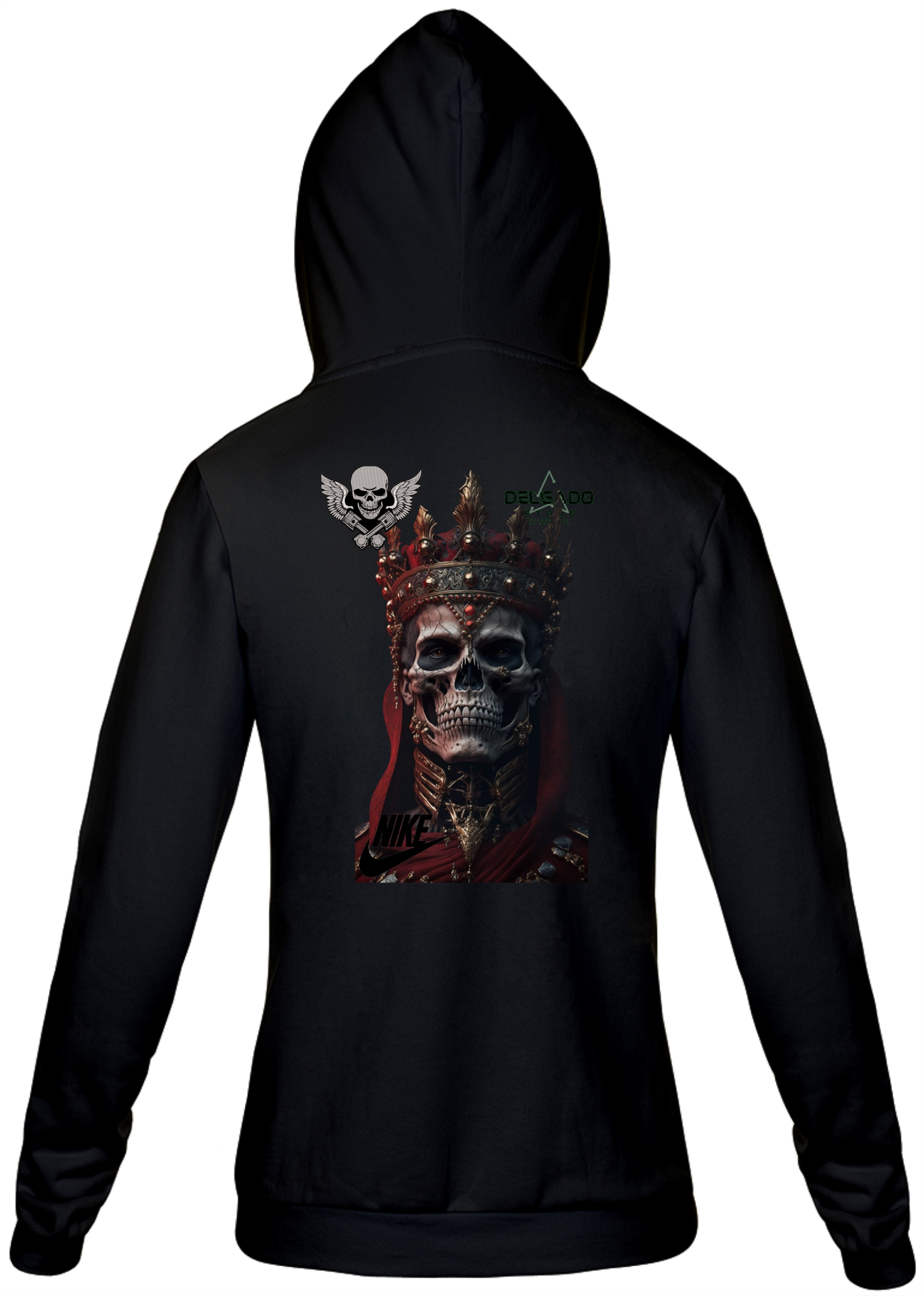 MOLETOM UNISSEX REI CAVEIRA