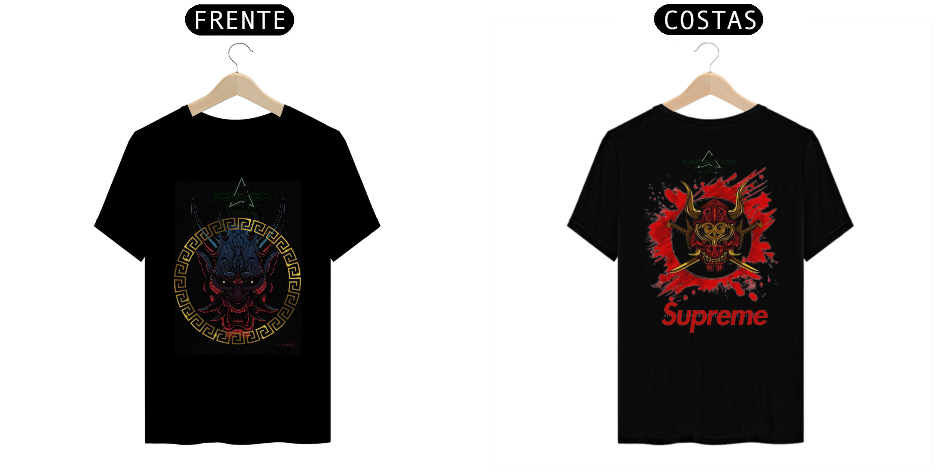 CAMISA MASCULINA DEMONIO SINISTRO