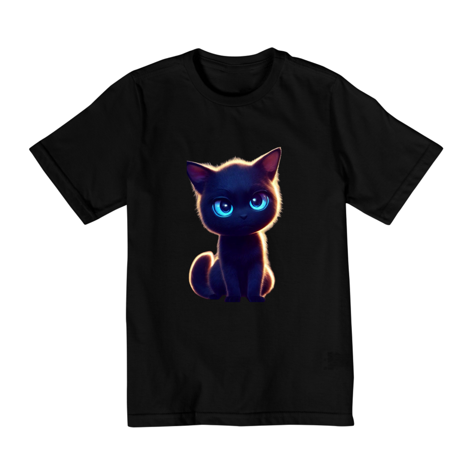 CAMISA INFANTIL GATO (2  A 8)