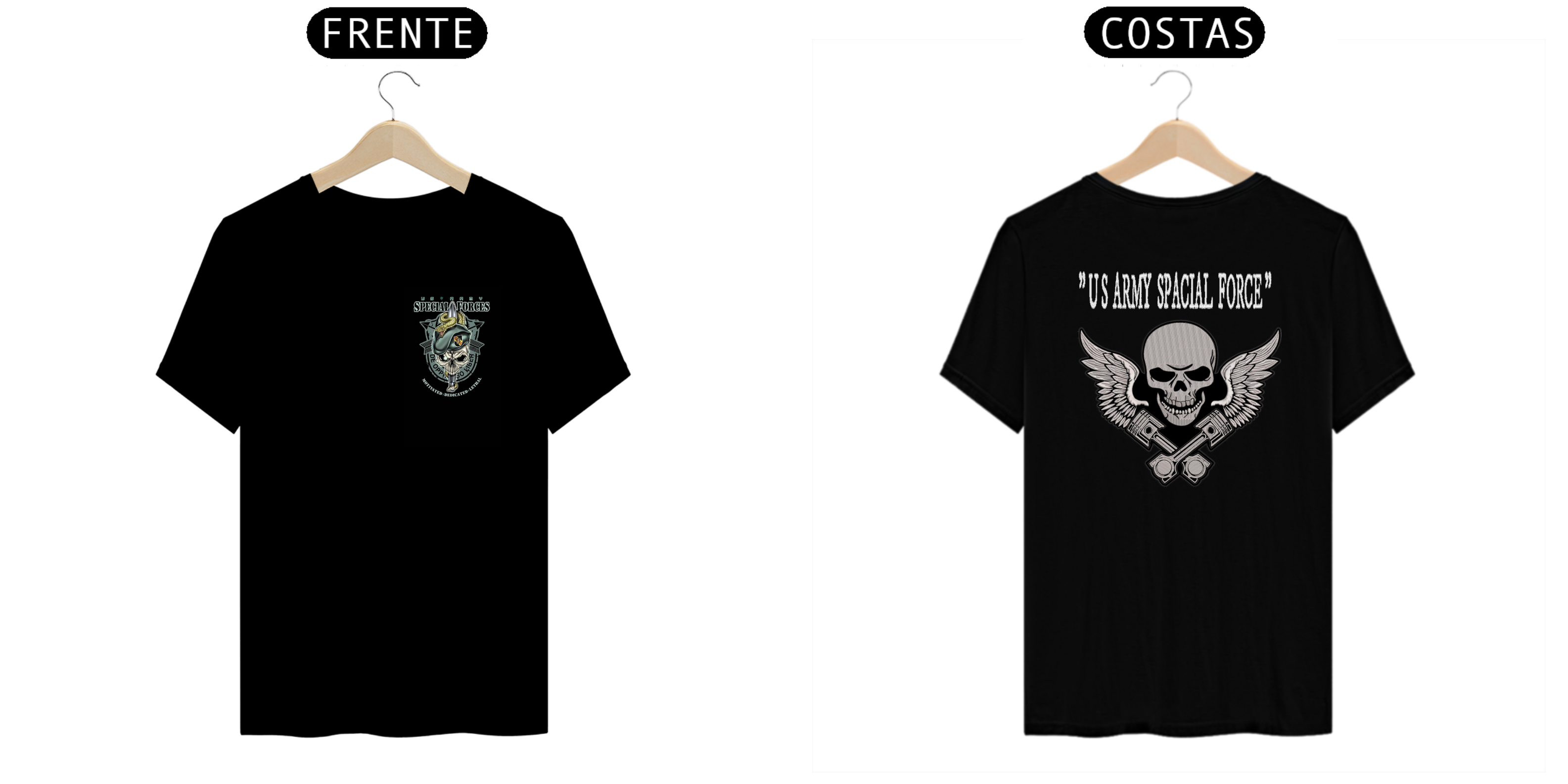 CAMISA MASCULINA CAVEIRA STORE