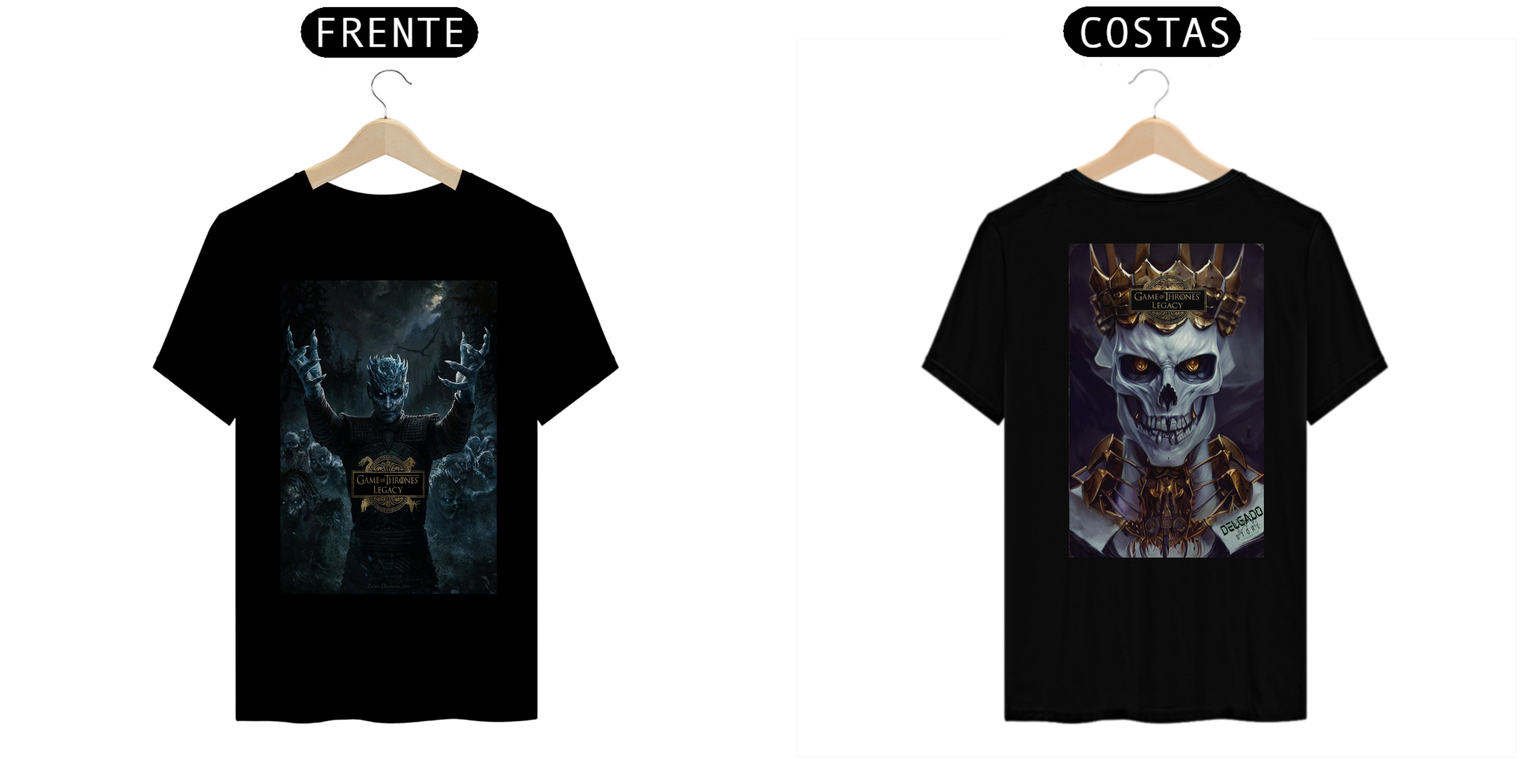 CAMISA MASCULINA O VAGANTE BRANCO