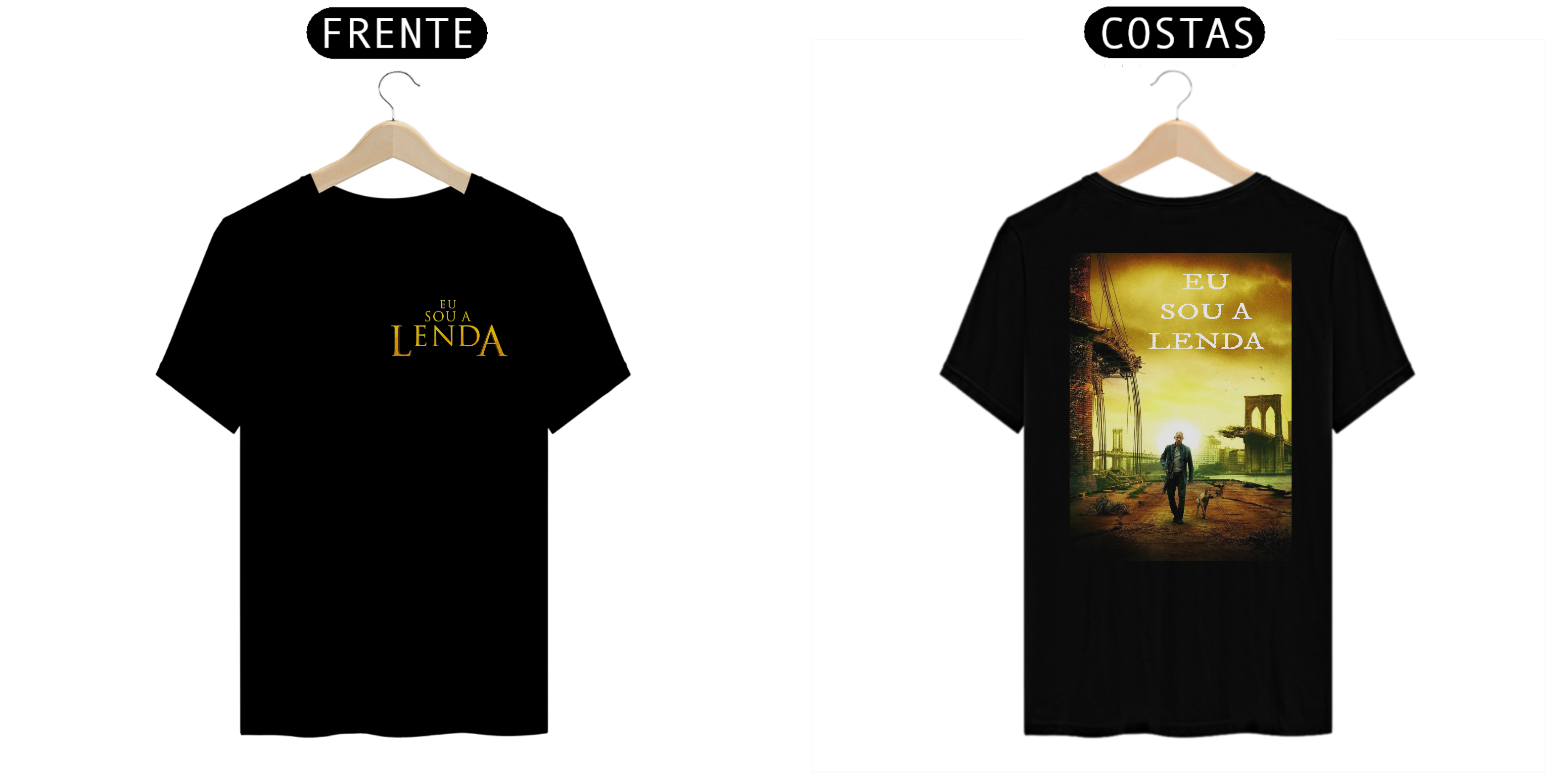 CAMISA MASCULINA EU SOU A LENDA