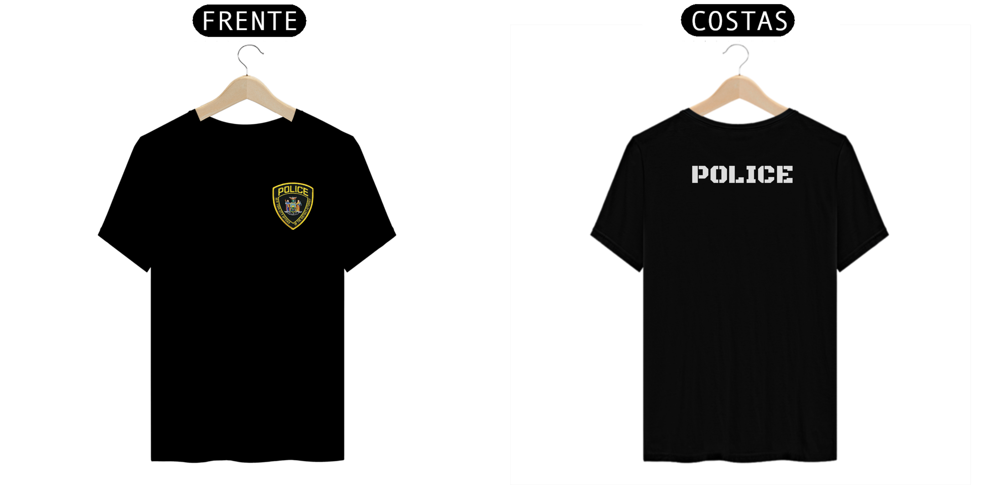 CAMISA MASCULINA POLICIA DE NOVA YORK