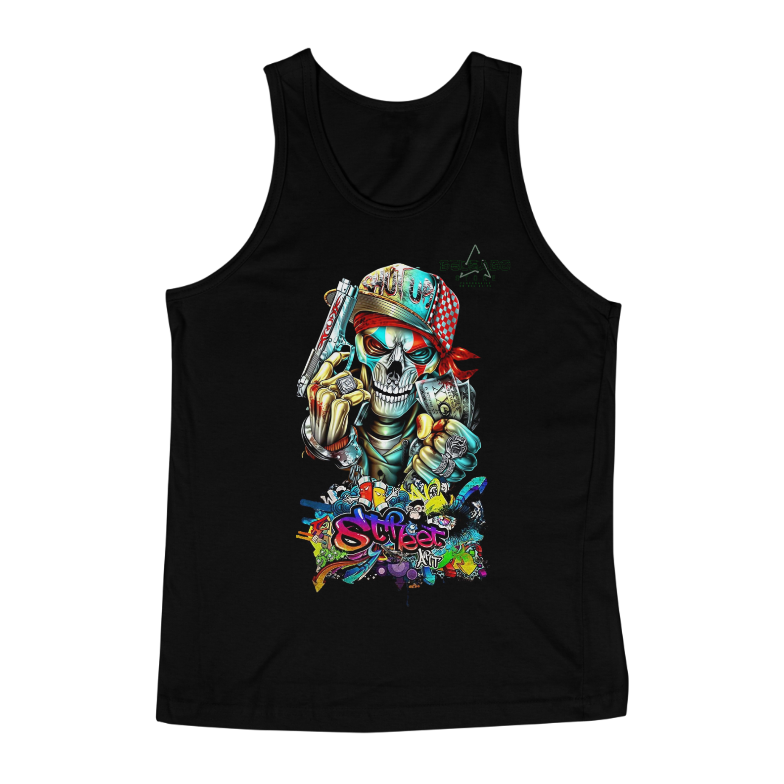 REGATA MASCULINA  ARTE DE RUA