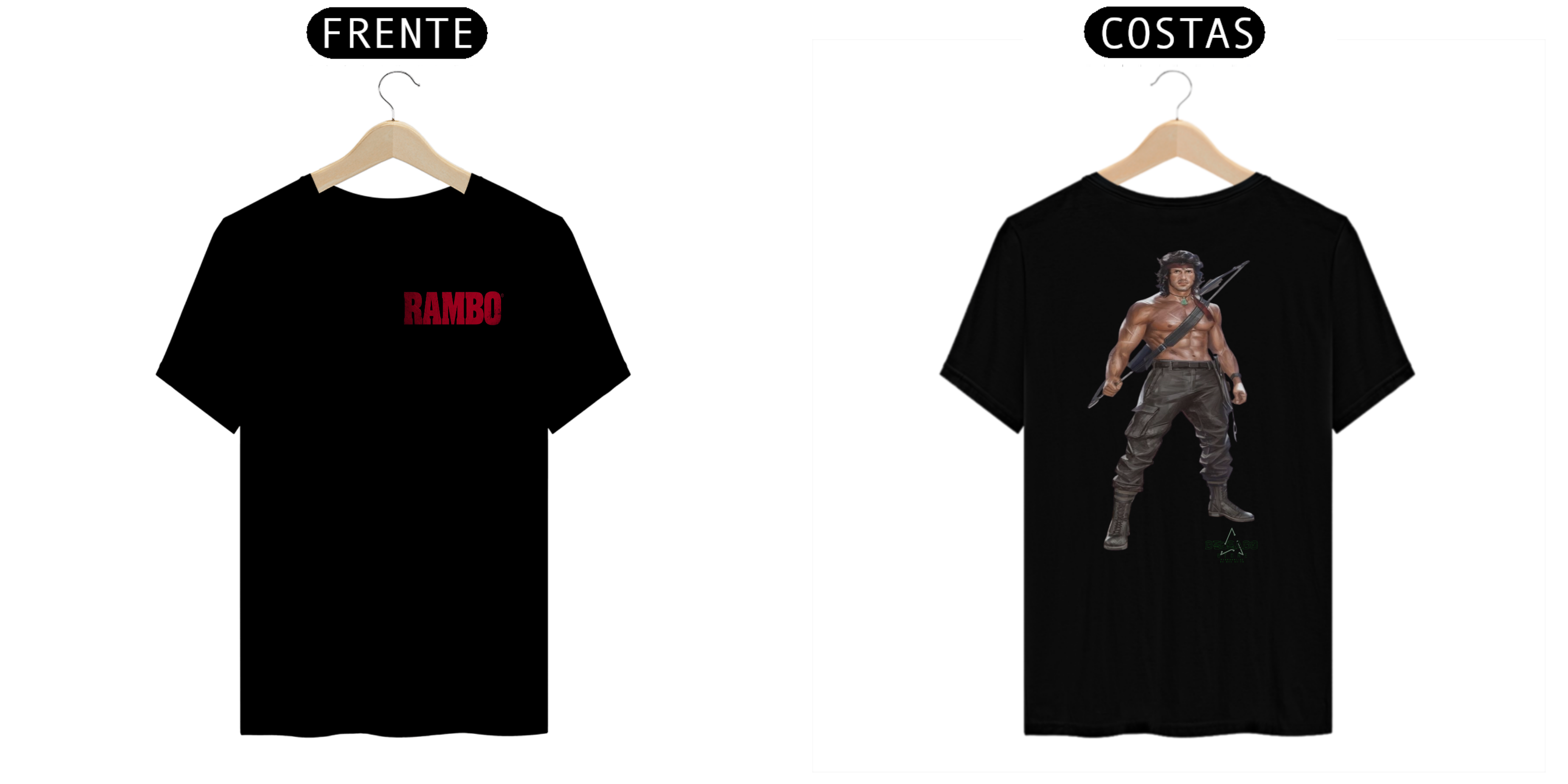 CAMISA MASCULINA RAMBO