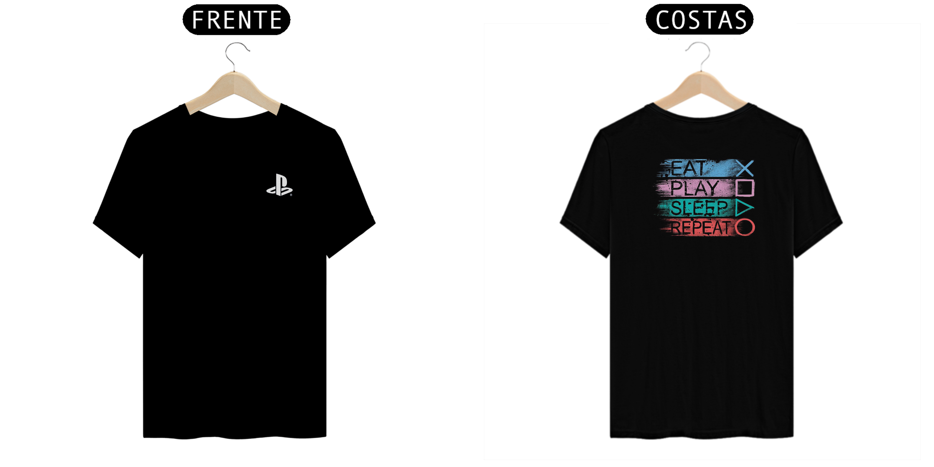 CAMISA PERSONALIZADA PLAYSTATION GAMER