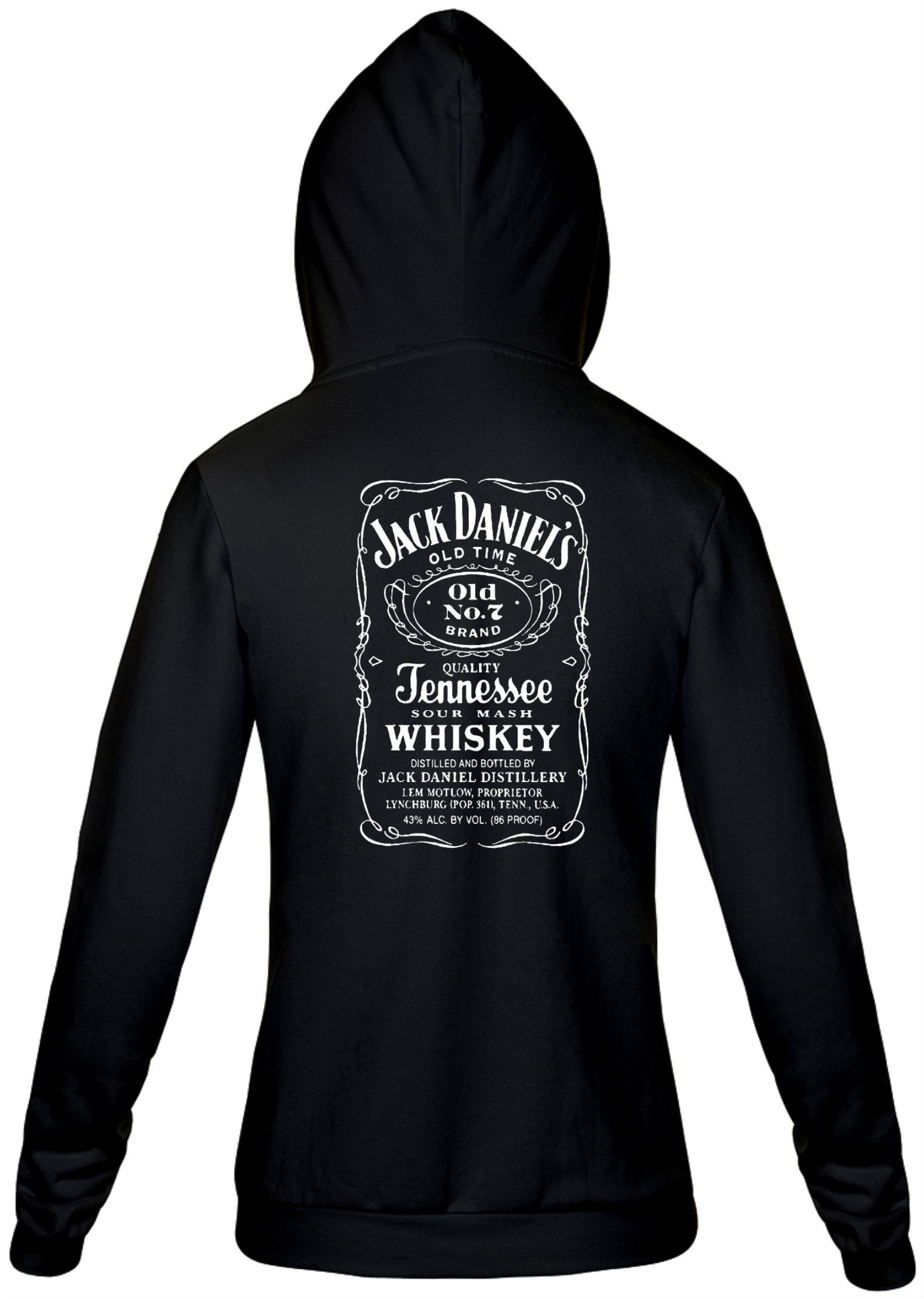 MOLETOM PERSONALIZADO JACK DANIELS ALFA 