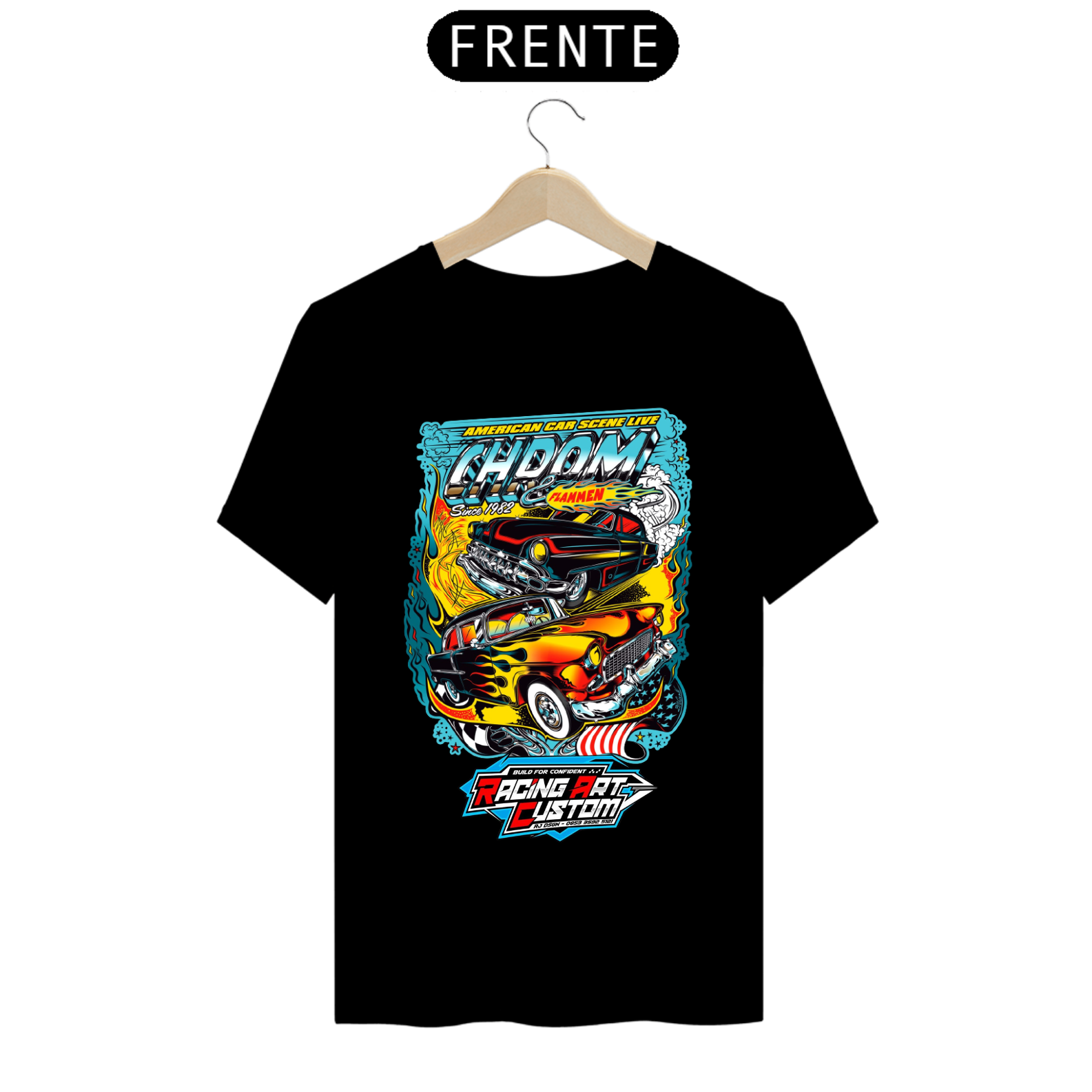 CAMISA PERSONALIZADA RACING ART 