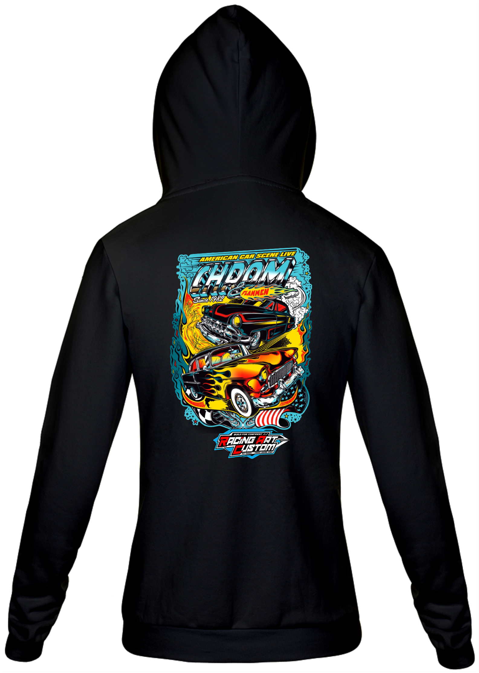 MOLETOM PERSONALIZADO RACING ART 