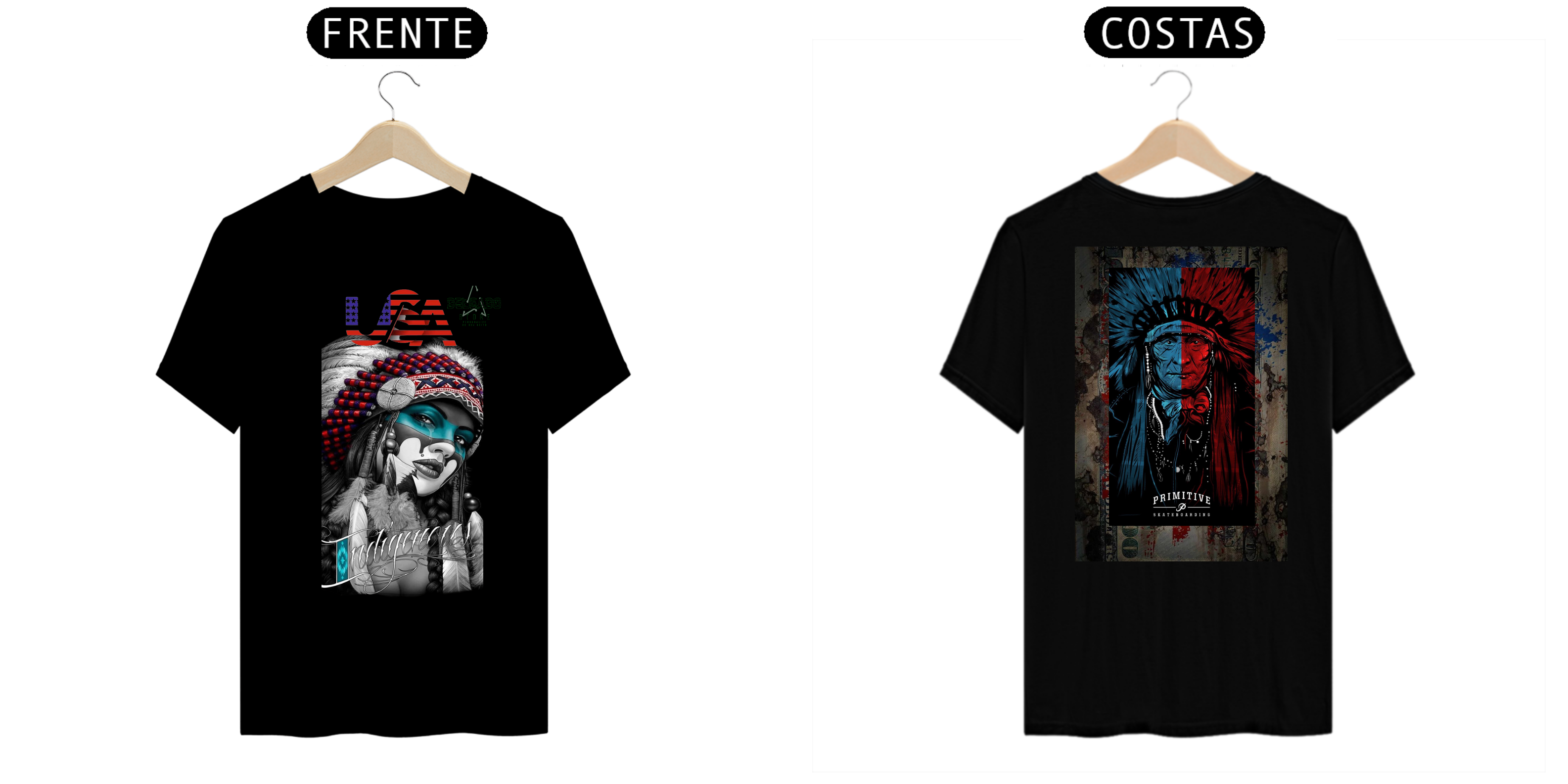 CAMISA DELGADO STORE INDIOS AMERICANO 