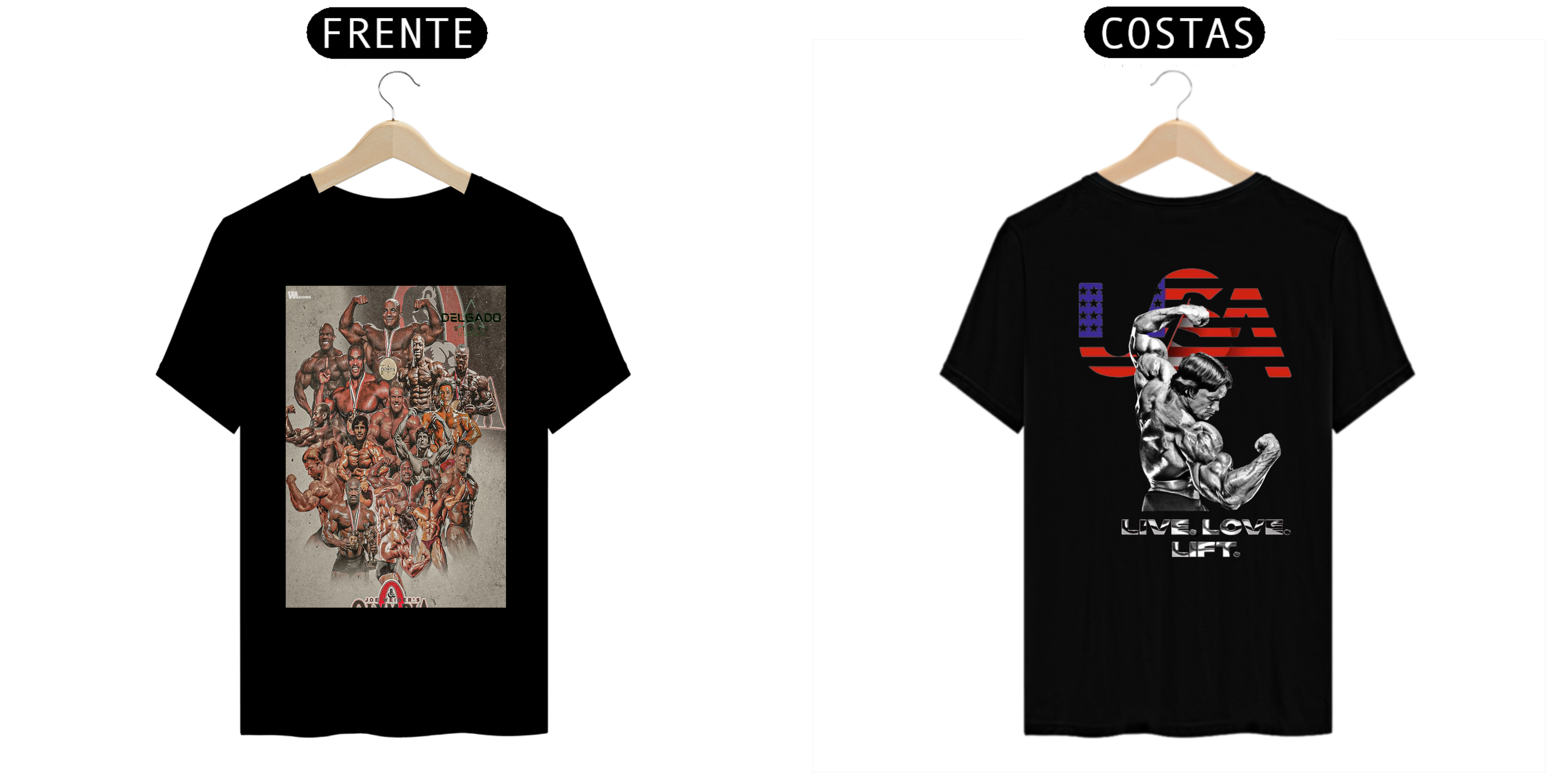 CAMISA PERSONALIZADA MR ÓLIMPIA ARNOLD